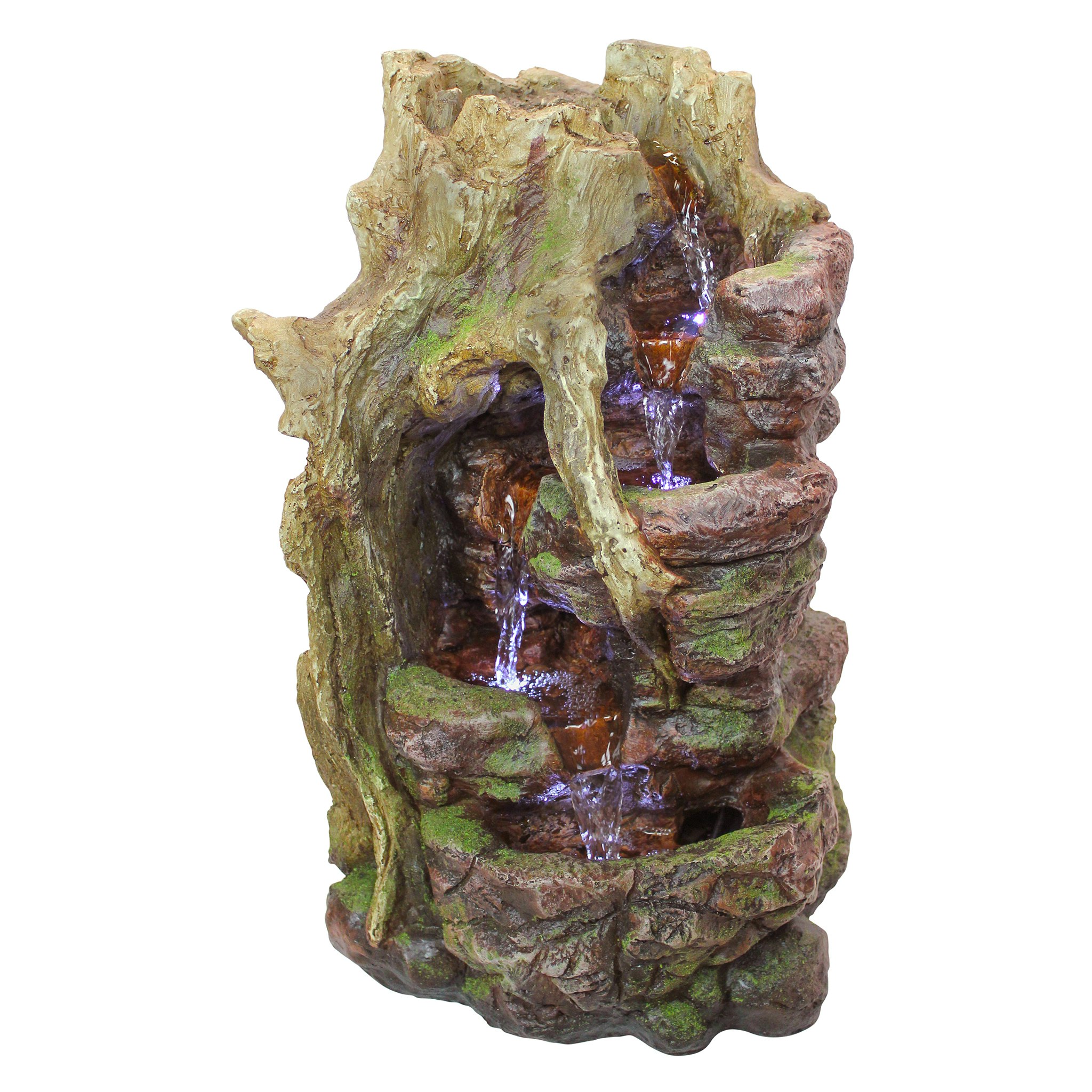 Toscano - Willow Bend Illuminated Garden Fountain