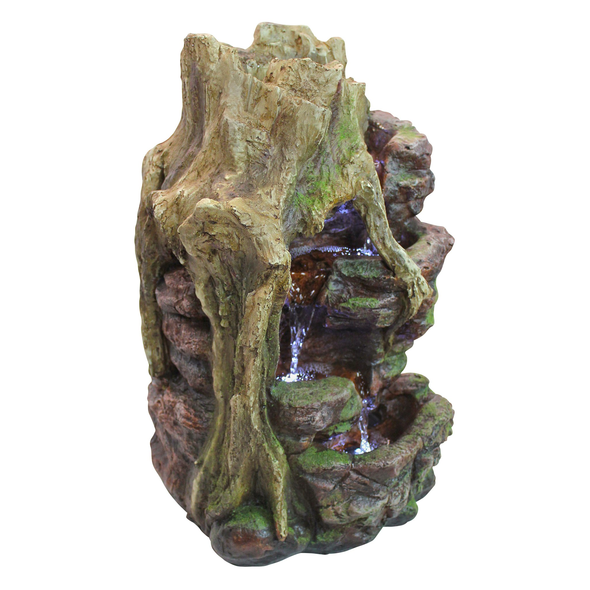 Toscano - Willow Bend Illuminated Garden Fountain