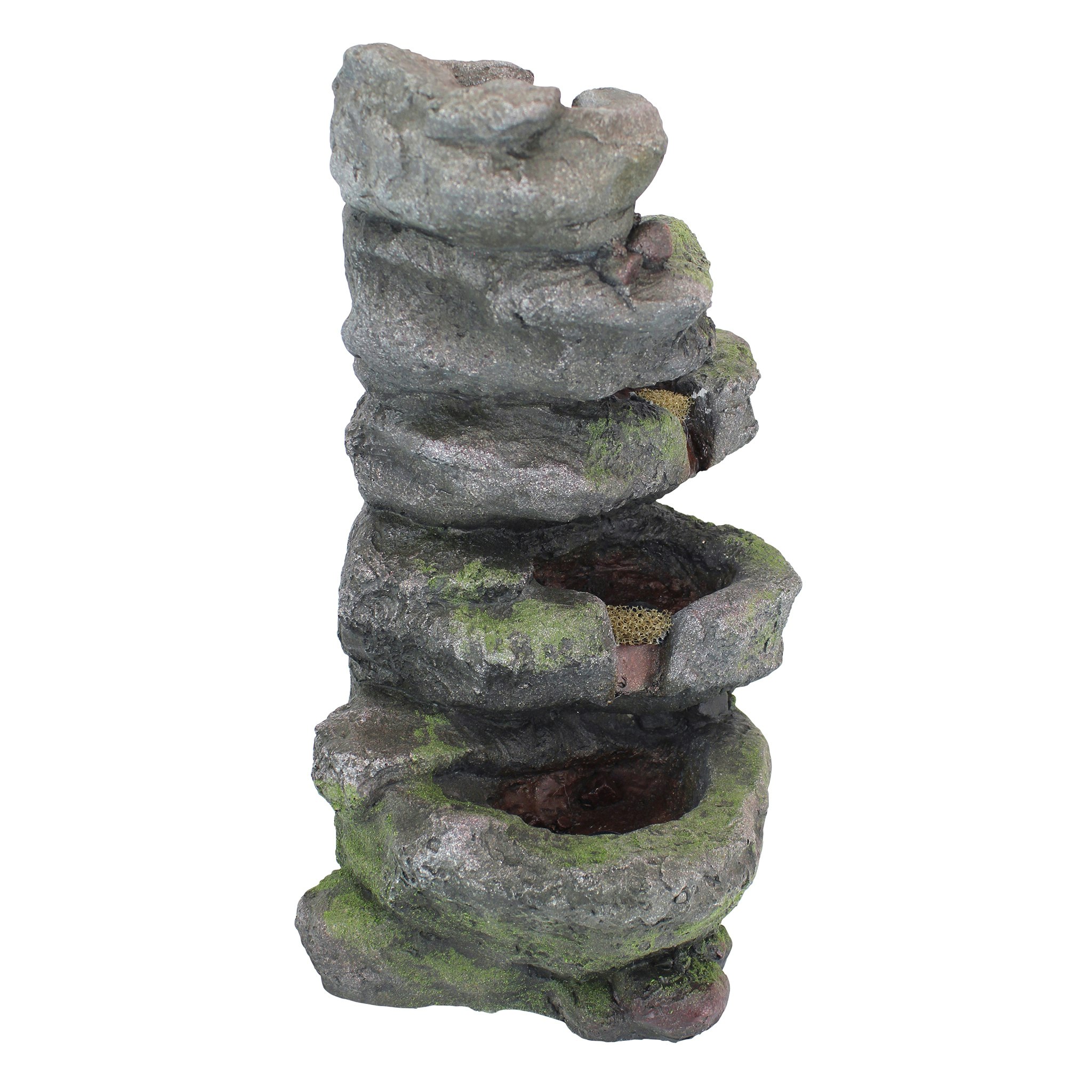 Toscano - Breakneck Falls Illuminated Garden Fountain