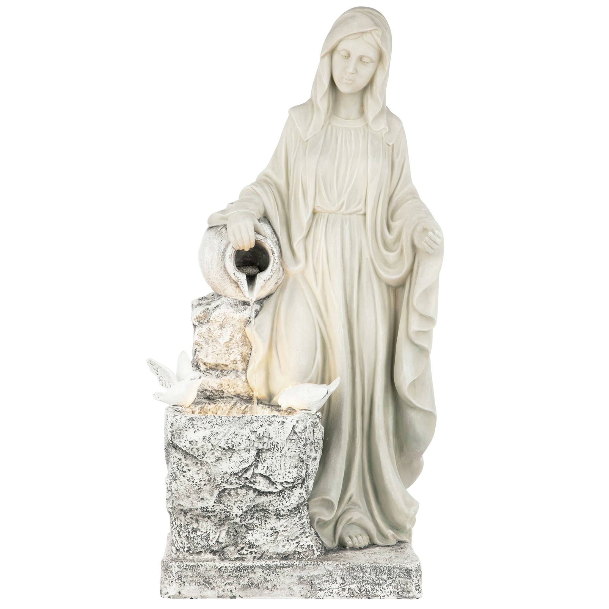 Toscano - The Virgin of Lourdes Healing Waters Sculptural Fountain