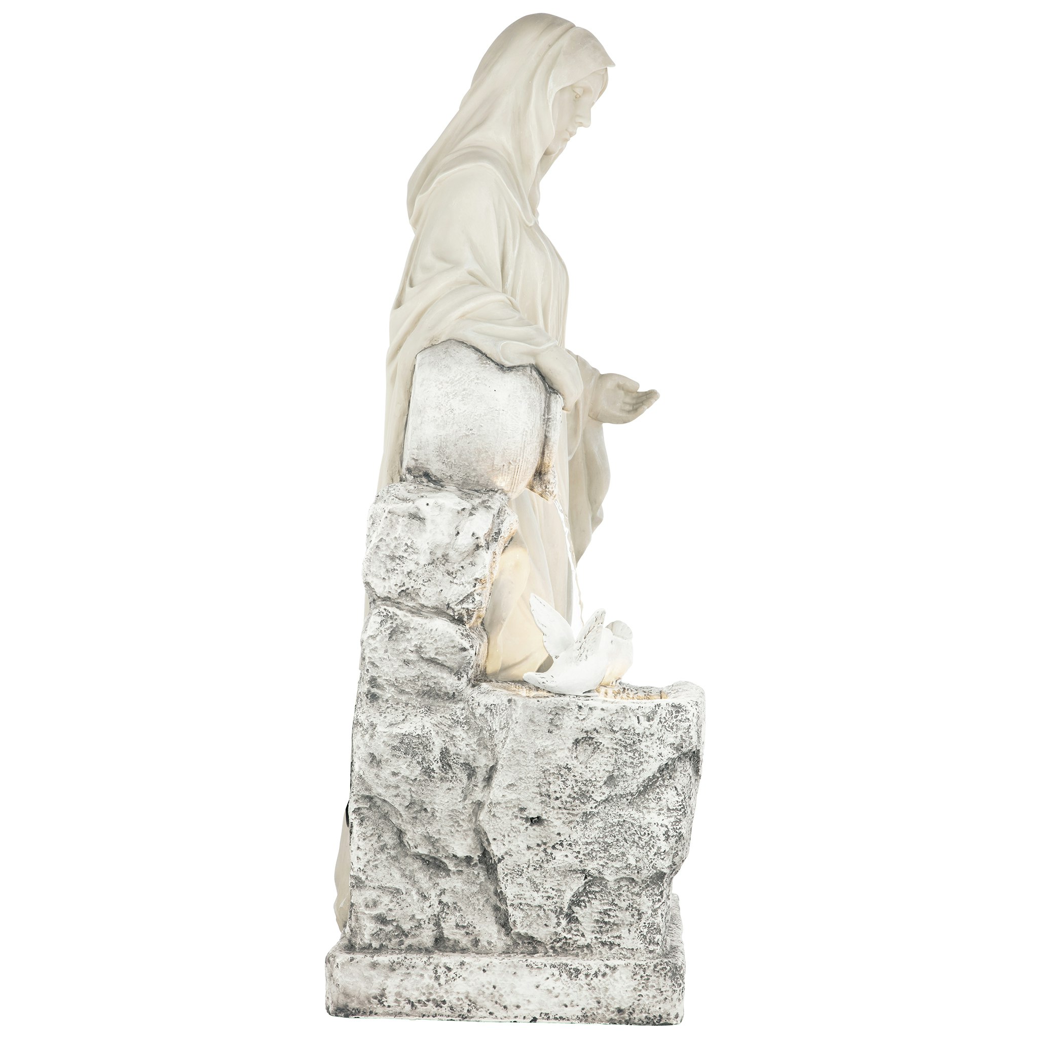 Toscano - The Virgin of Lourdes Healing Waters Sculptural Fountain