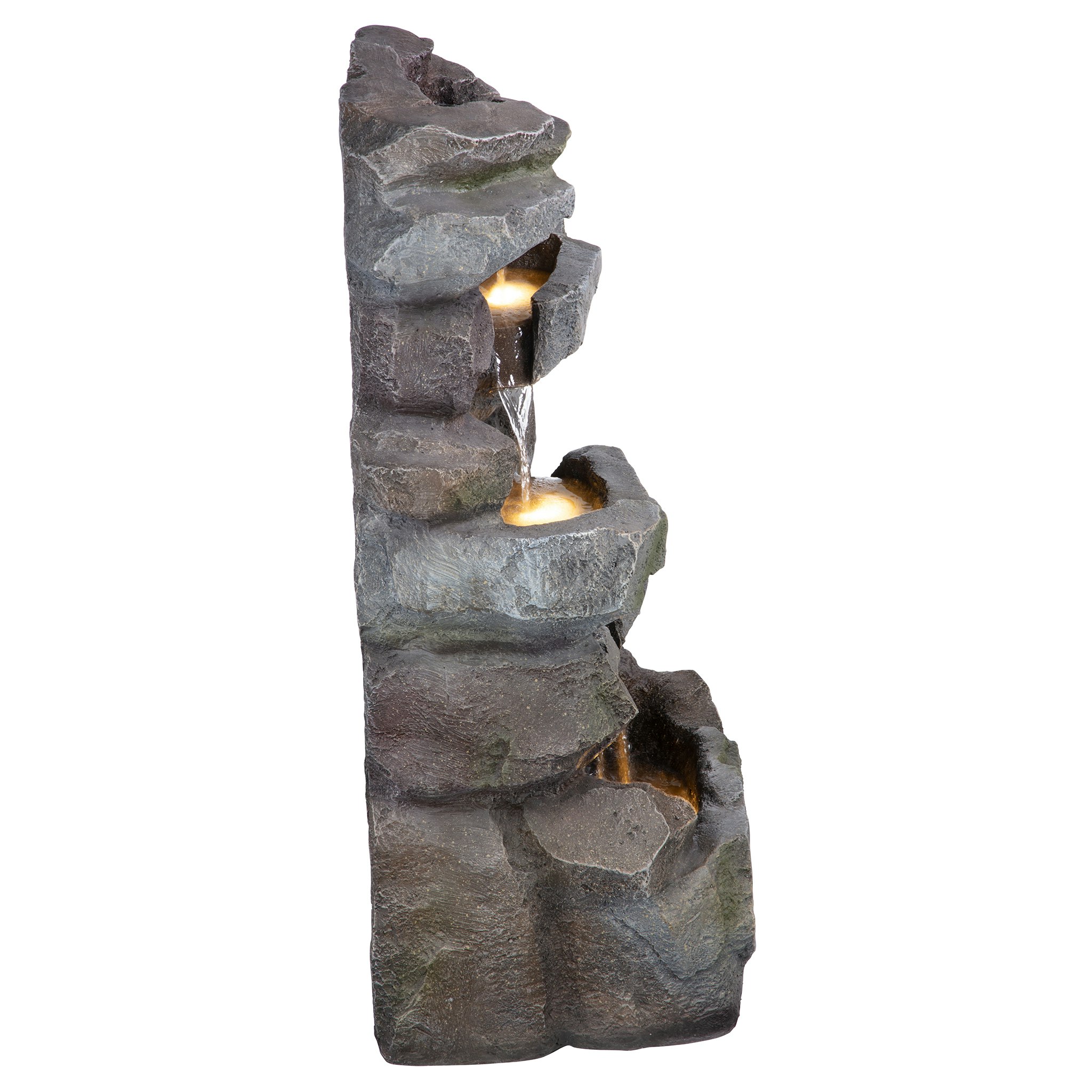 Toscano - Rocky Peak Cascading Waterfall Garden Fountain