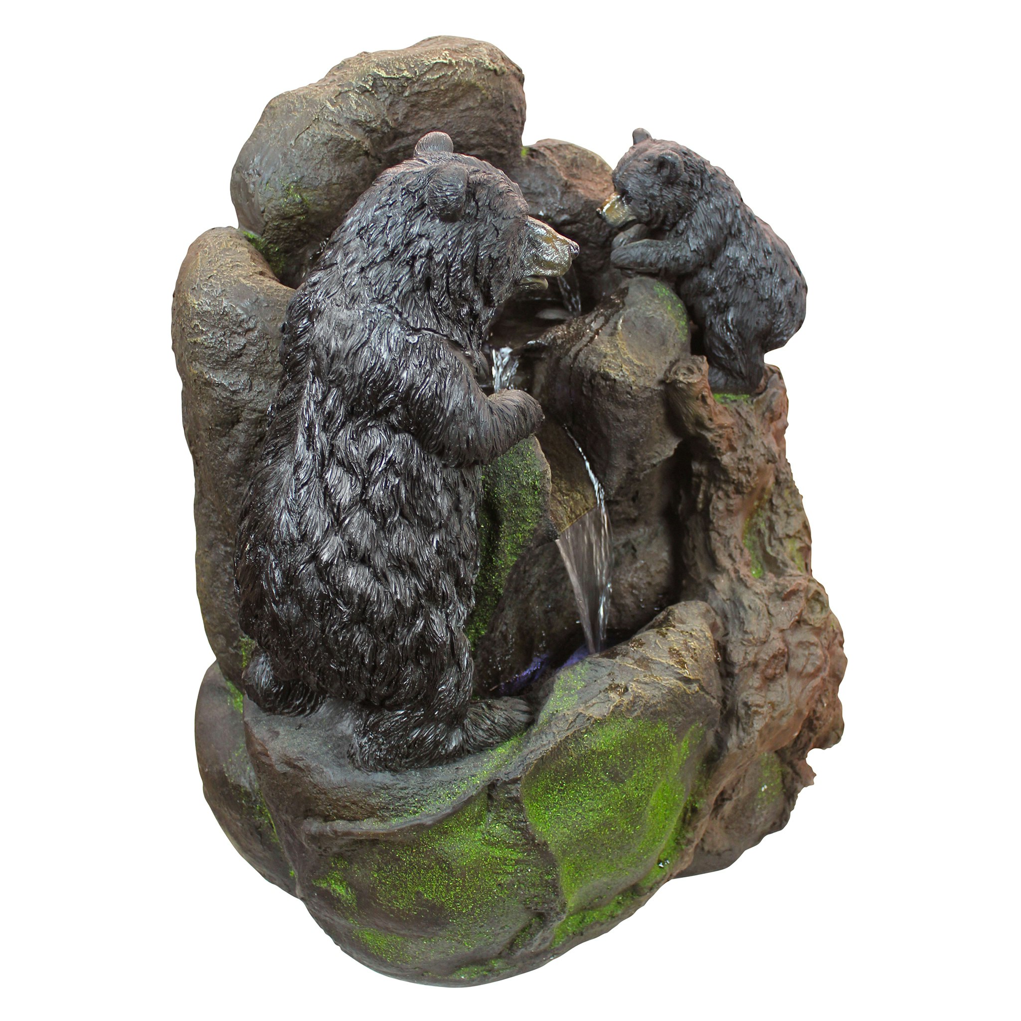 Toscano - Grizzly Gulch Black Bears Sculptural Fountain