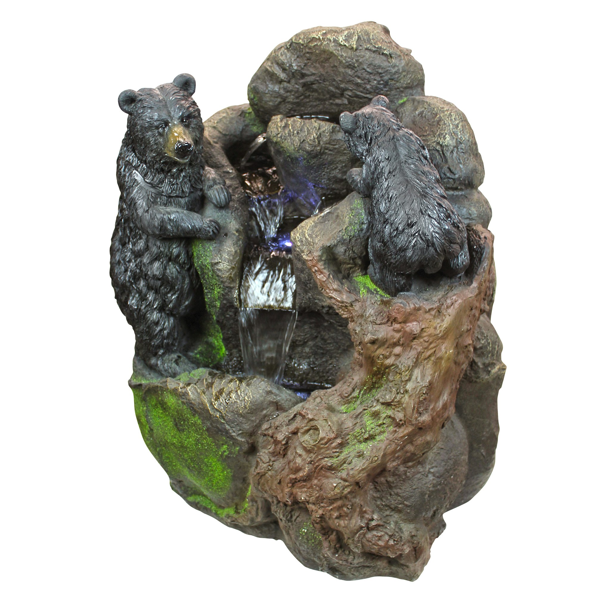 Toscano - Grizzly Gulch Black Bears Sculptural Fountain