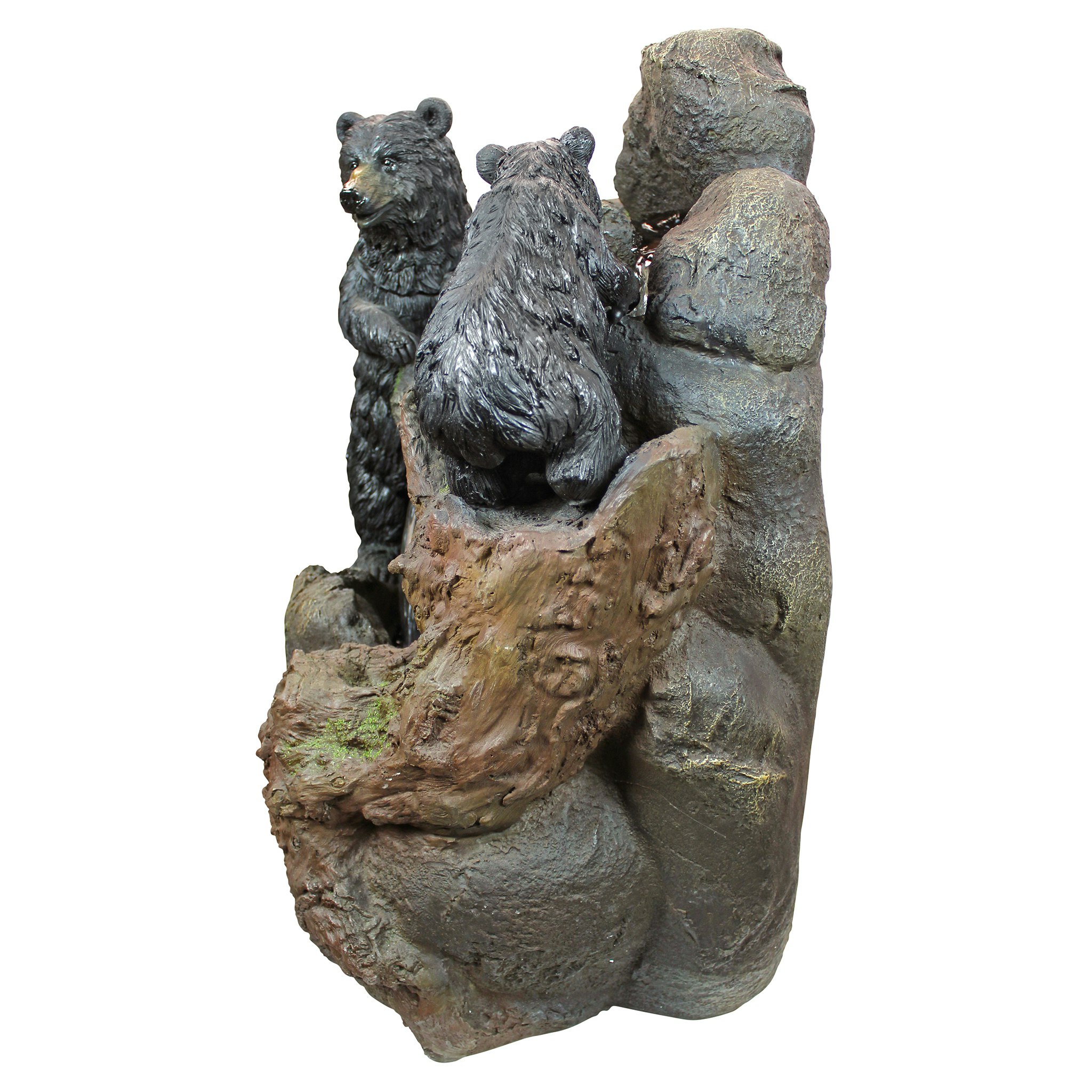 Toscano - Grizzly Gulch Black Bears Sculptural Fountain