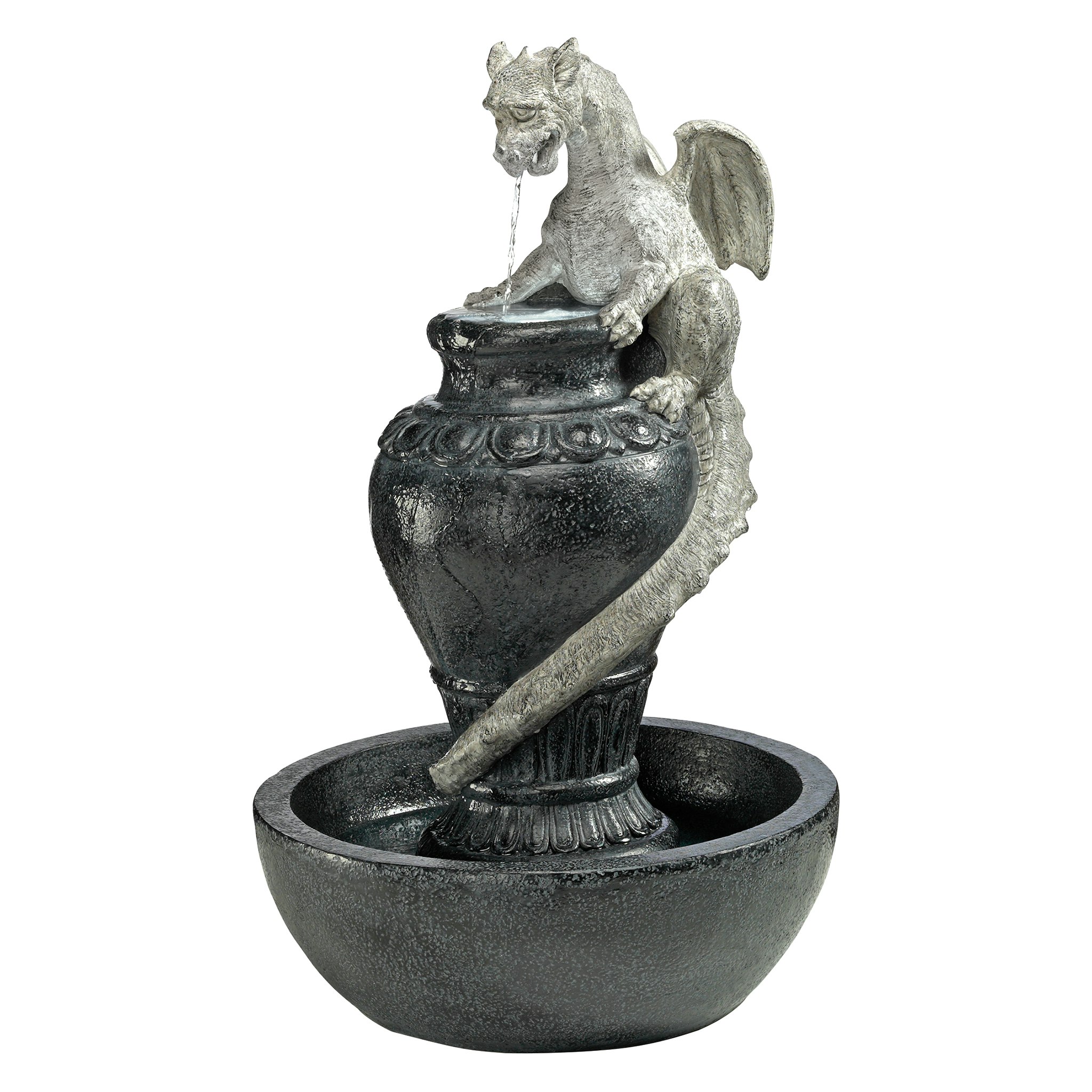 Toscano - The Viper Dragon Sculptural Fountain