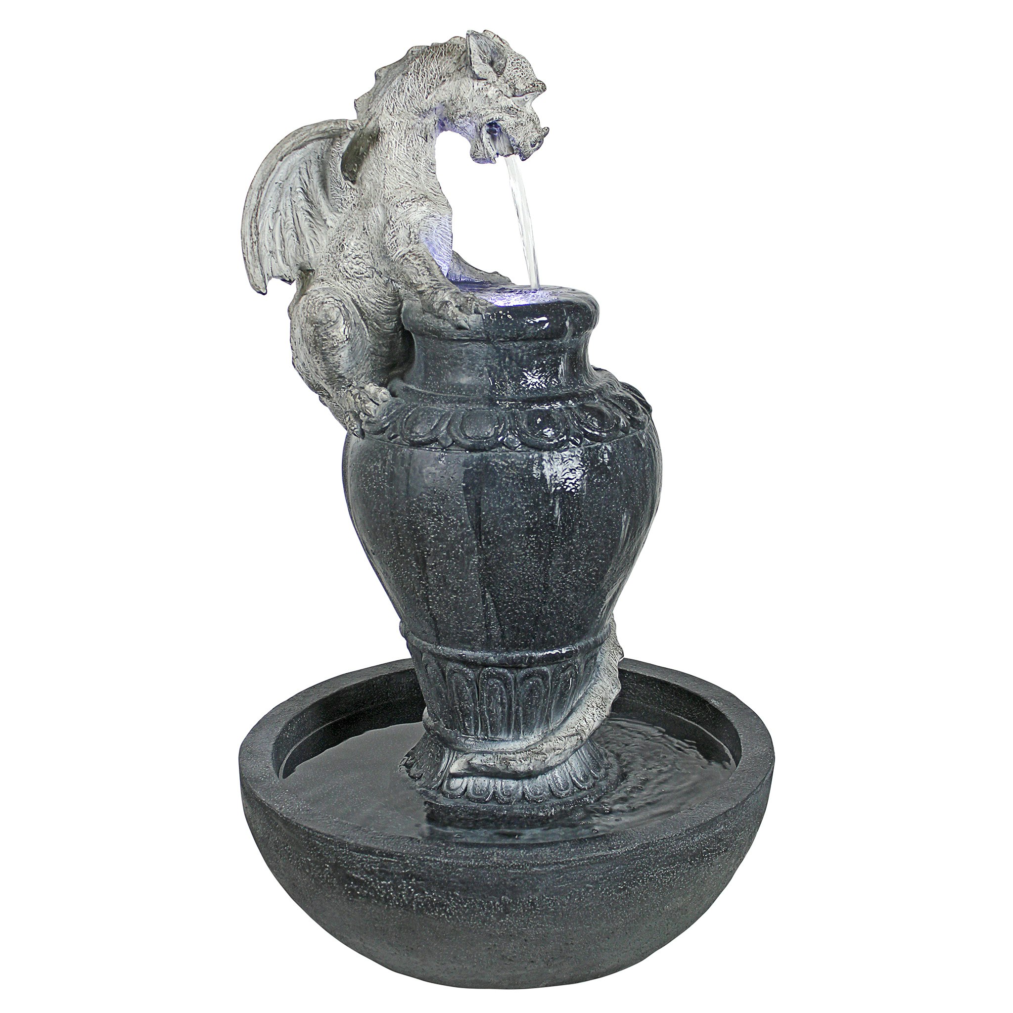 Toscano - The Viper Dragon Sculptural Fountain