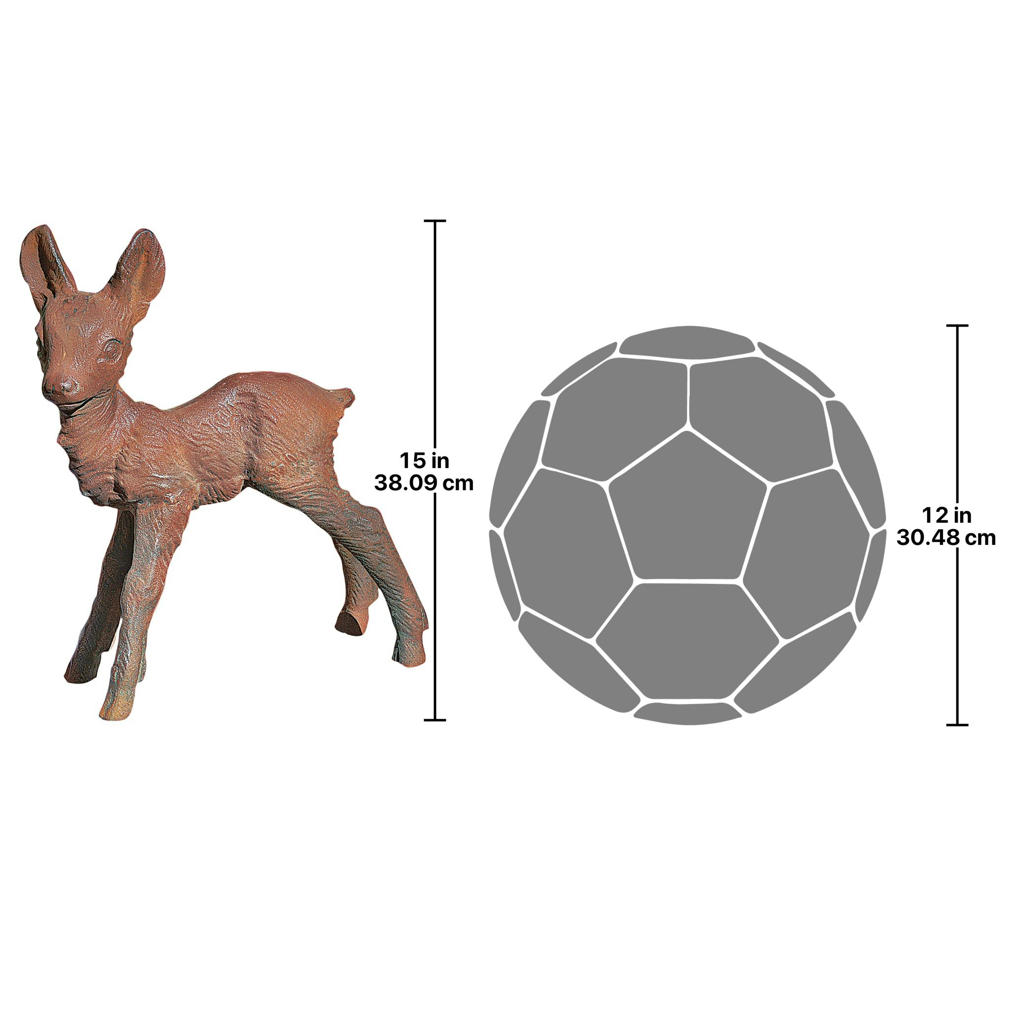 Toscano - The Deer Fawn Sculpture