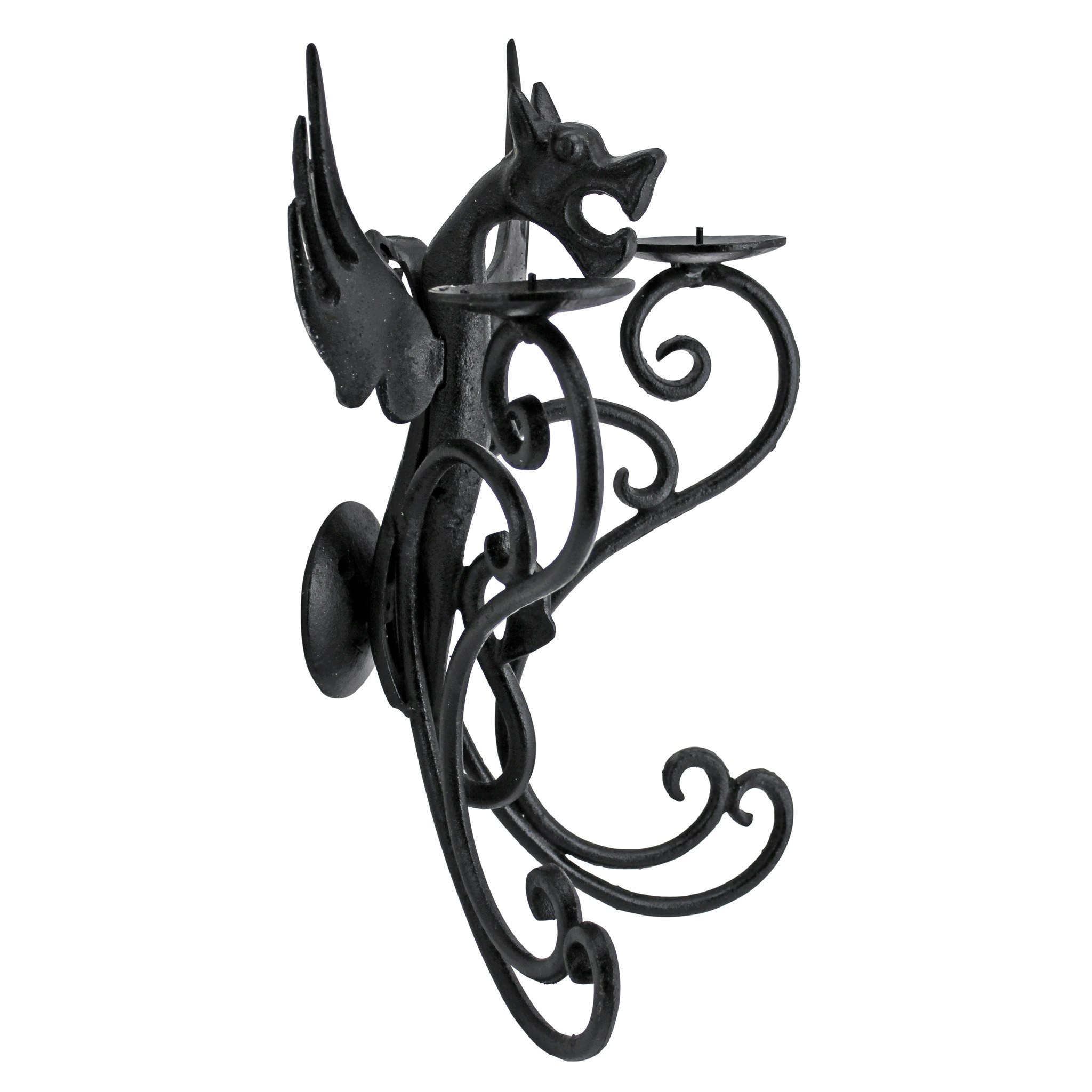 Toscano - Castle Dragon Gothic Wall Sconce