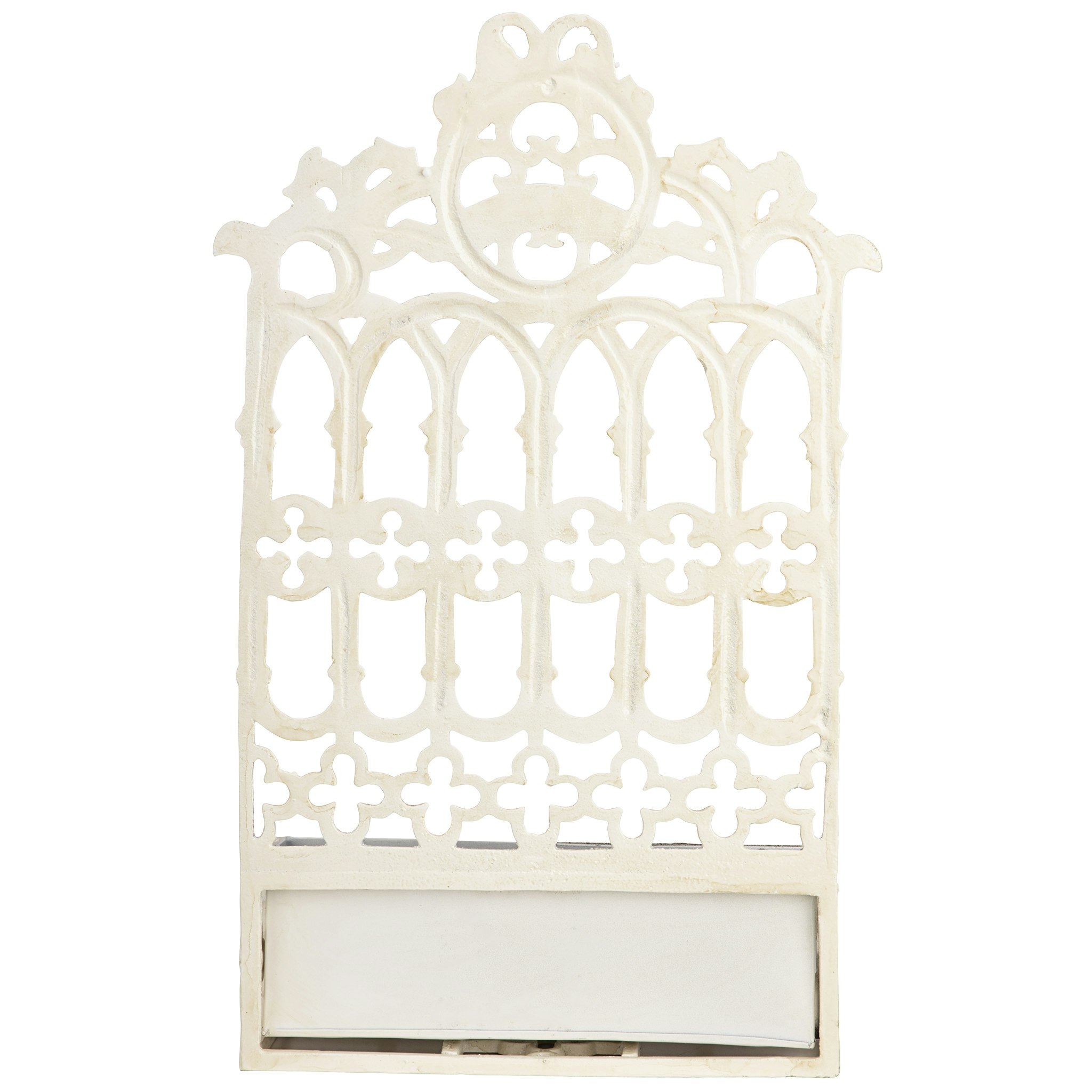 Toscano - Gothic Revival Wall Mount Flower Box in Cast Iron