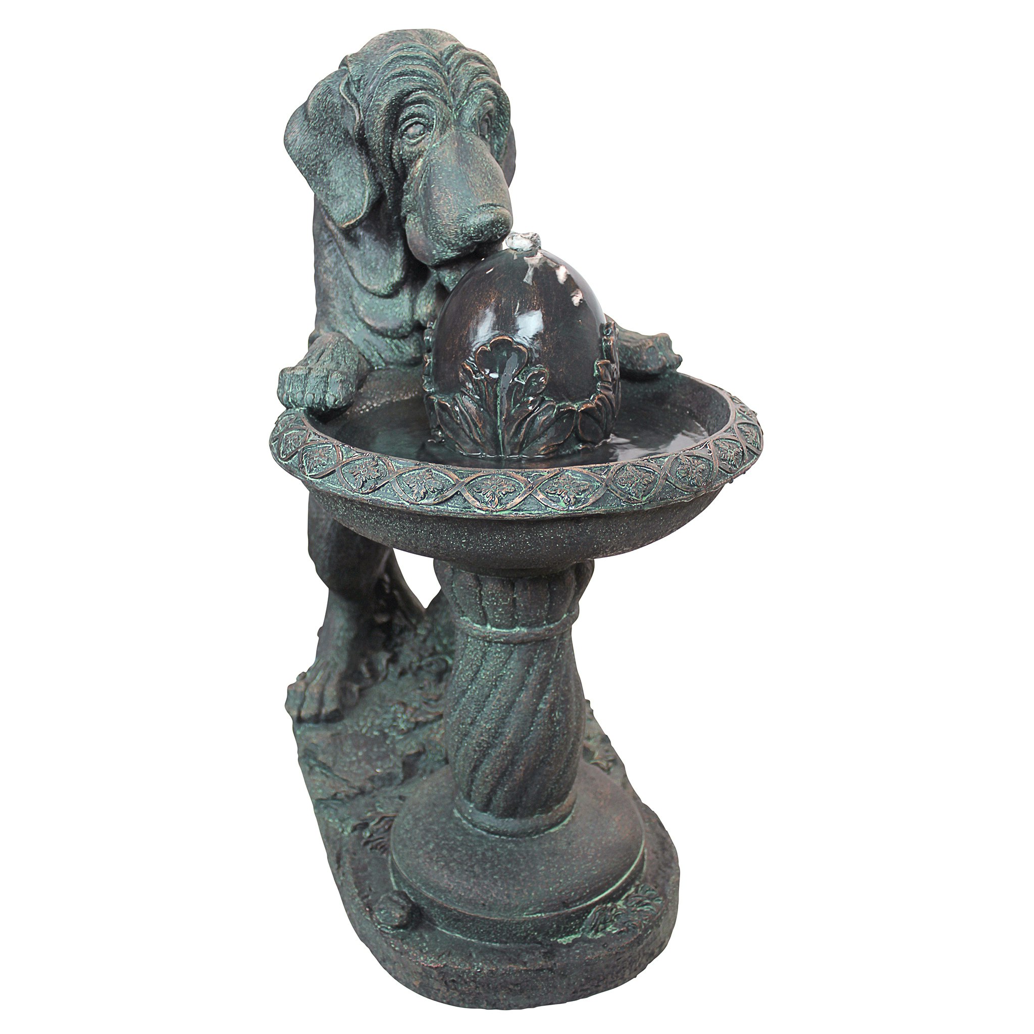 Toscano - Dog Refreshing Drink Sculptural Fountain