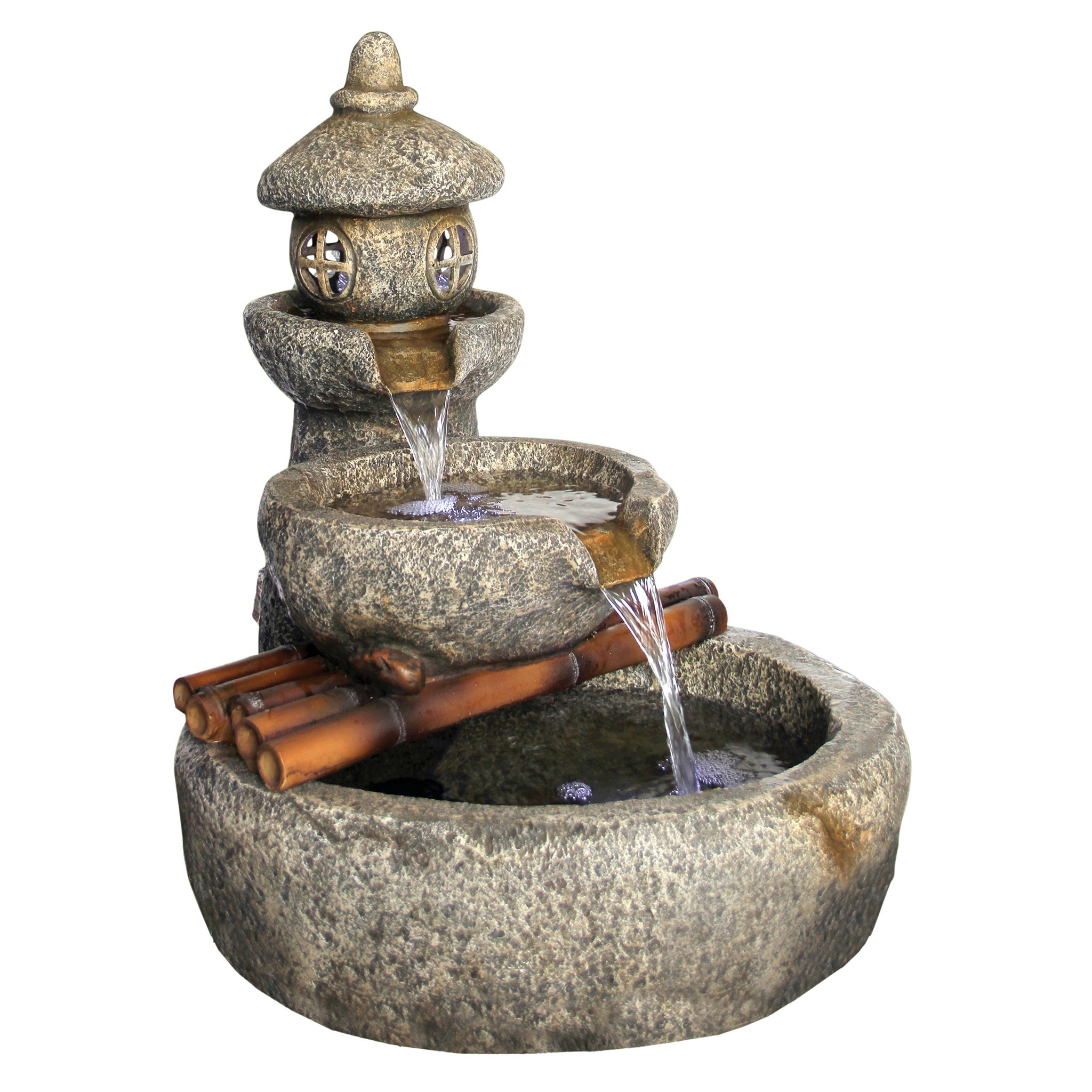 Toscano - Tranquil Springs Pagoda Garden Fountain