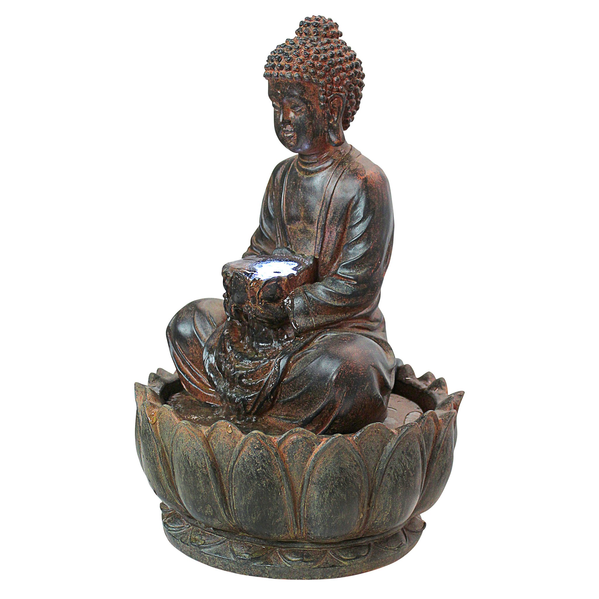 Toscano - Endless Serenity Buddha Sculptural Fountain