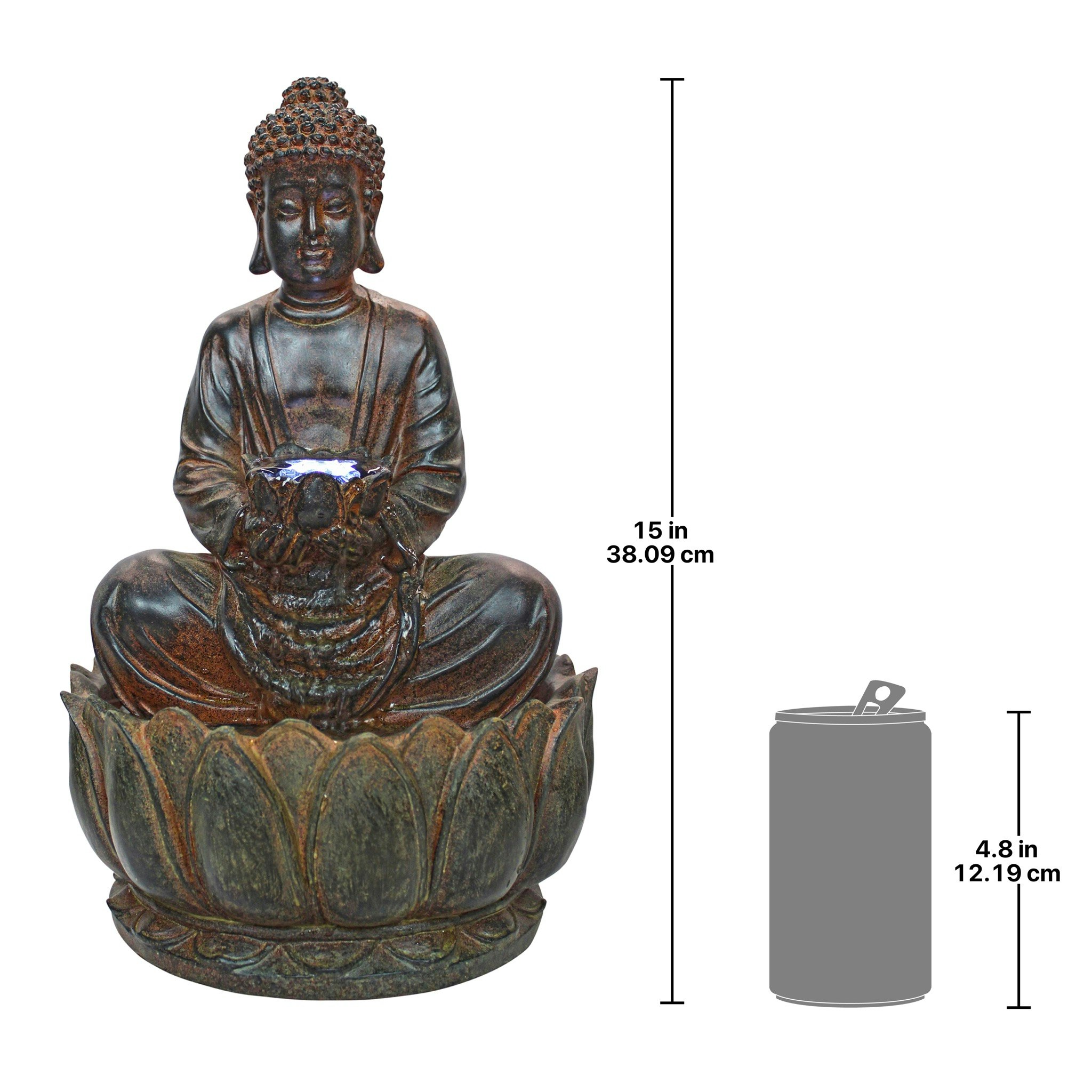 Toscano - Endless Serenity Buddha Sculptural Fountain