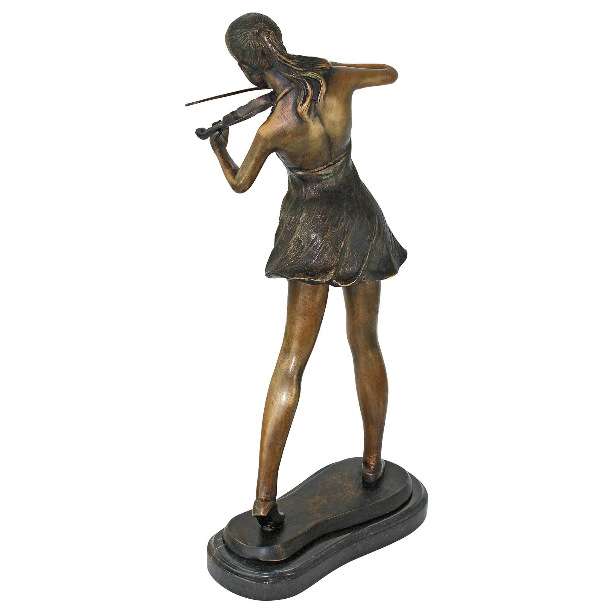 Toscano The Young Violinist Small Garden Statue