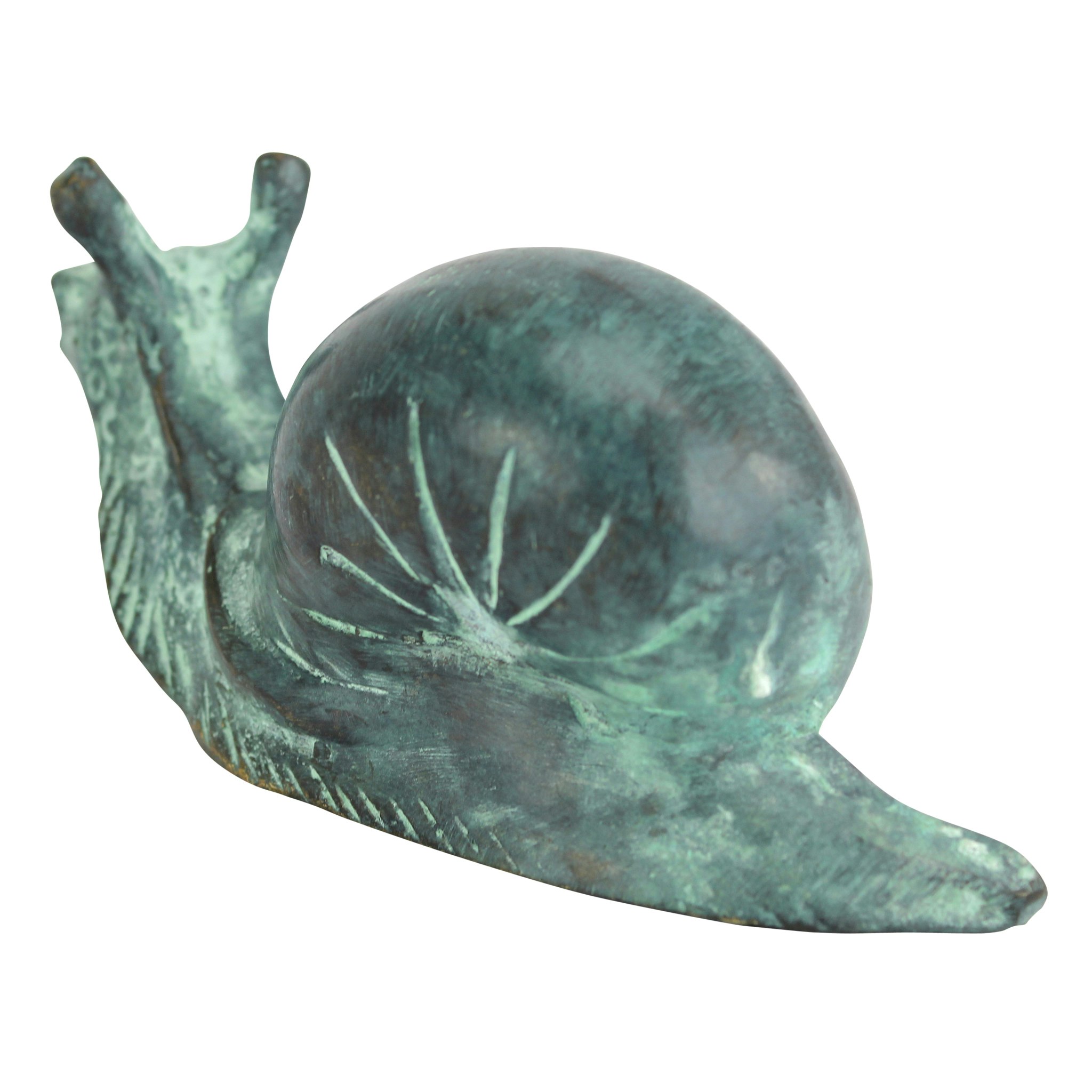 Toscano Land Snail Garden Statue - Small