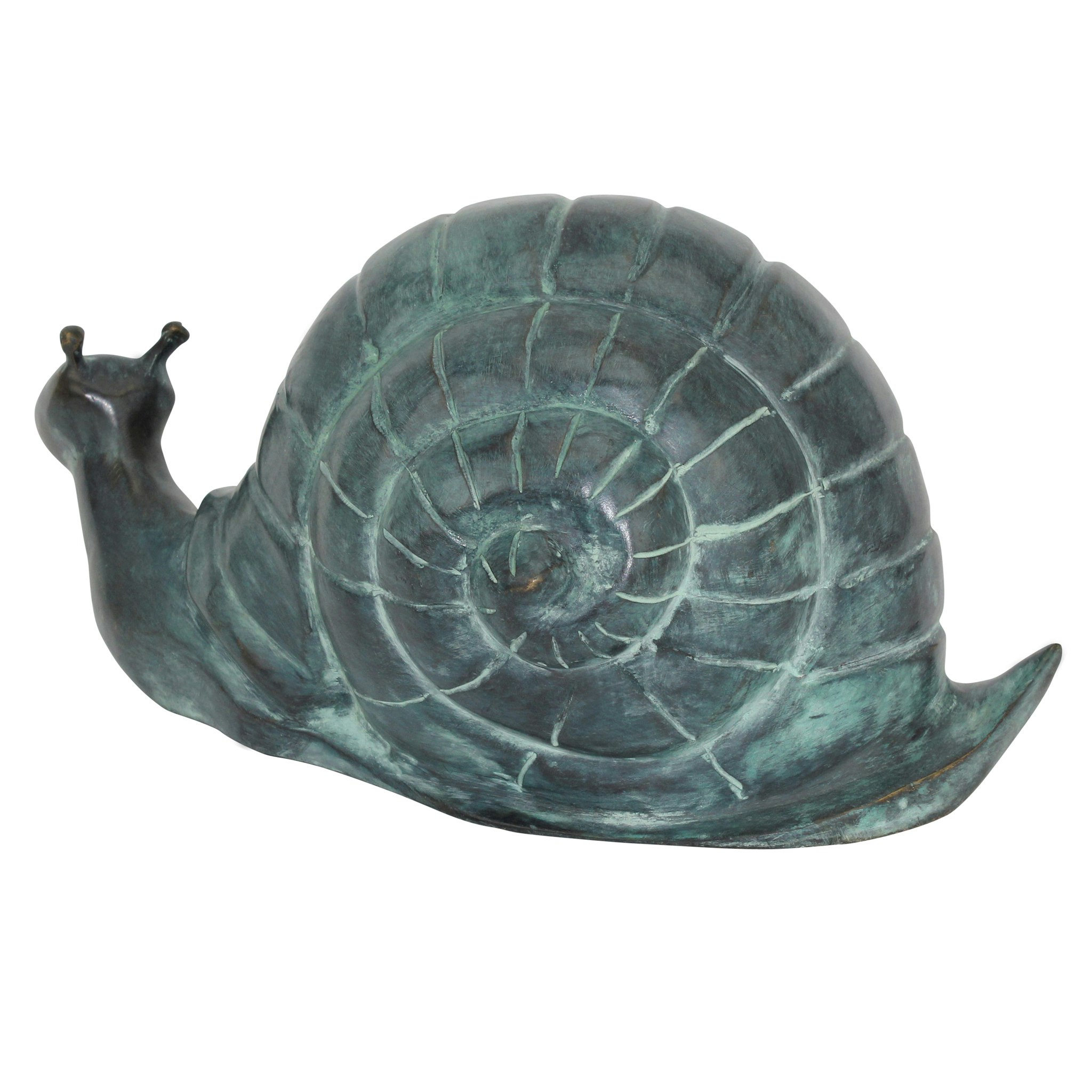 Toscano Land Snail Garden Statue - Large