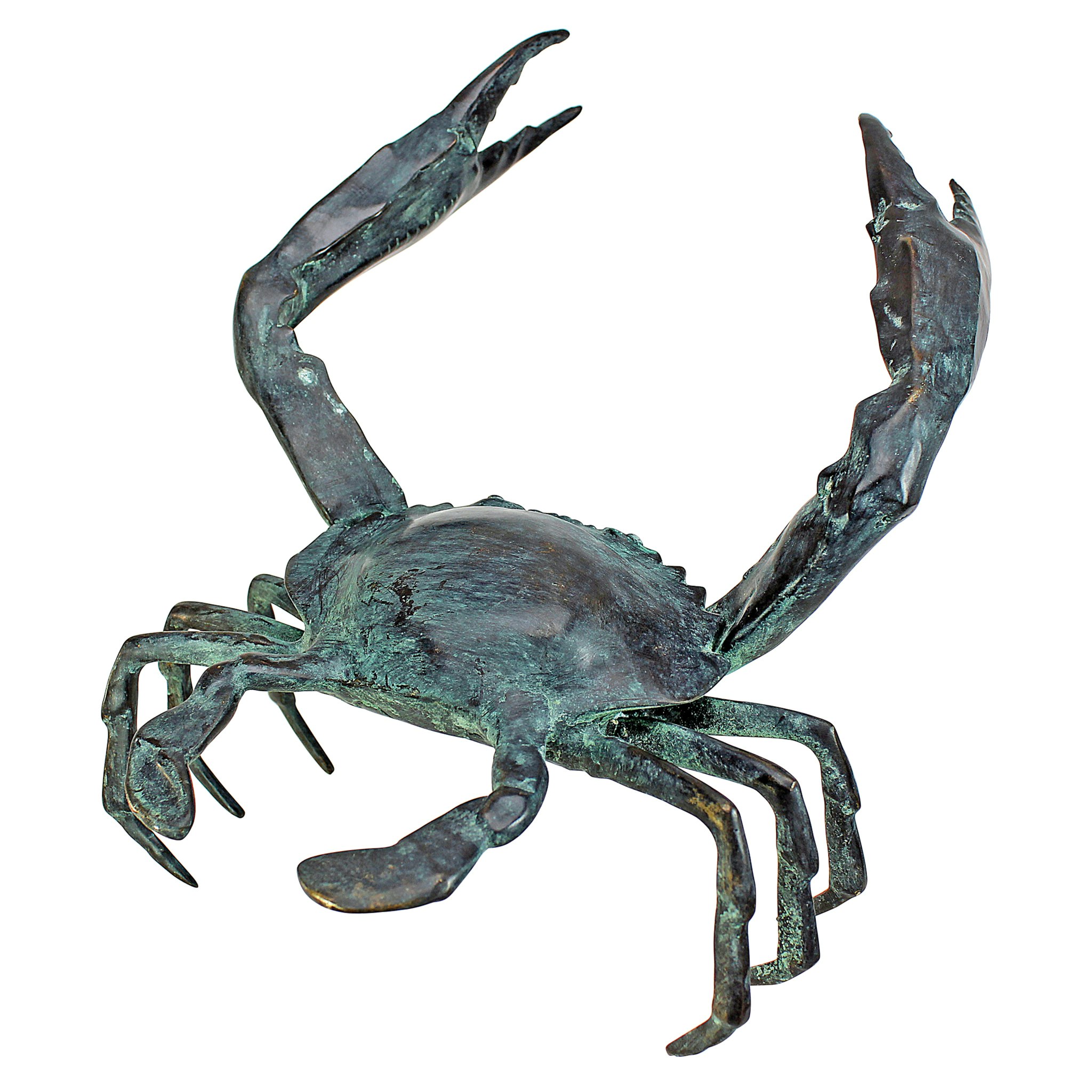 Toscano Crab Garden Statue - Large