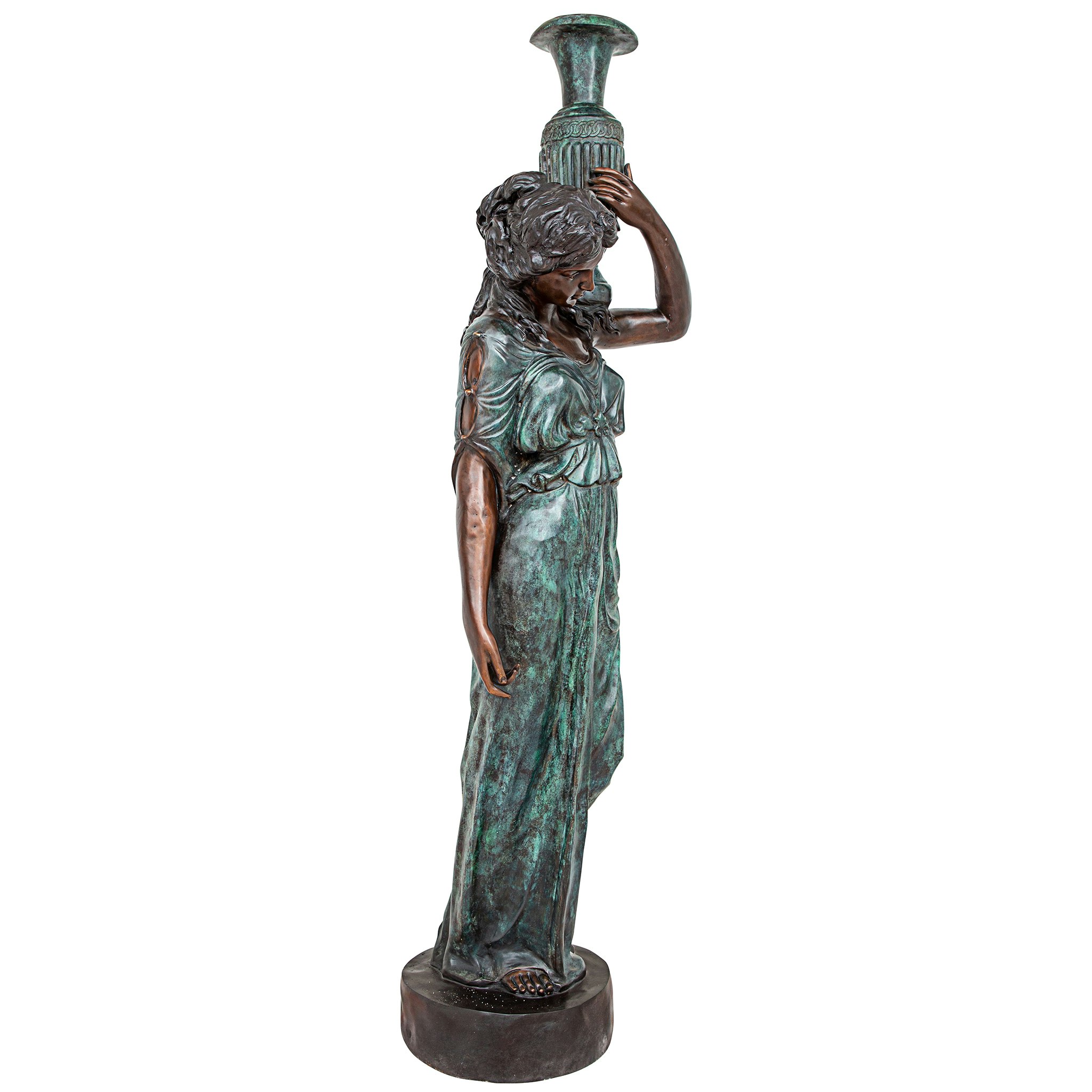 Toscano - Dione the Divine Water Goddess Garden Statue in Bronze