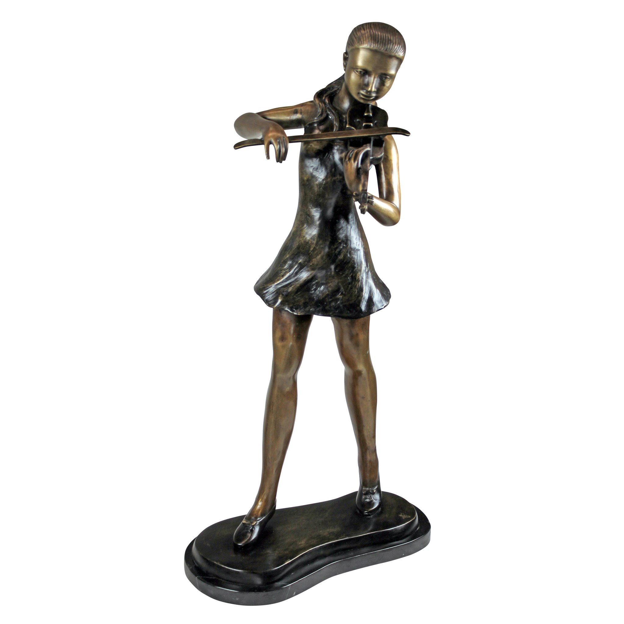 Toscano - The Young Violinist Garden Statue