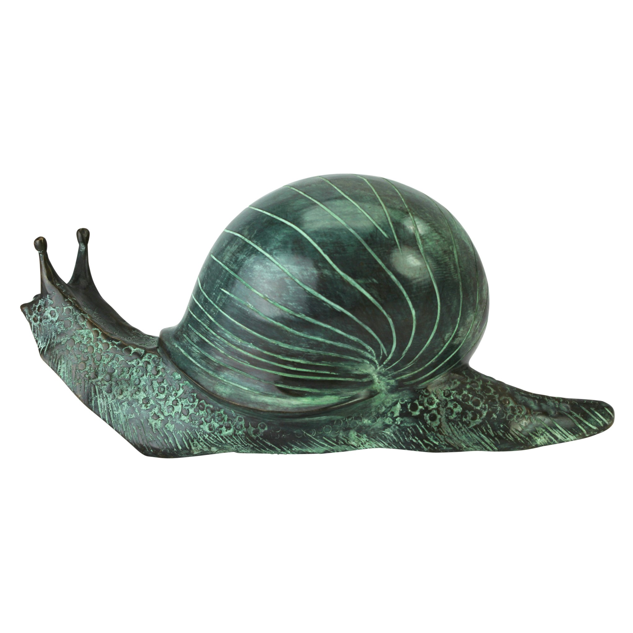 Toscano Land Snail Garden Statue - Medium