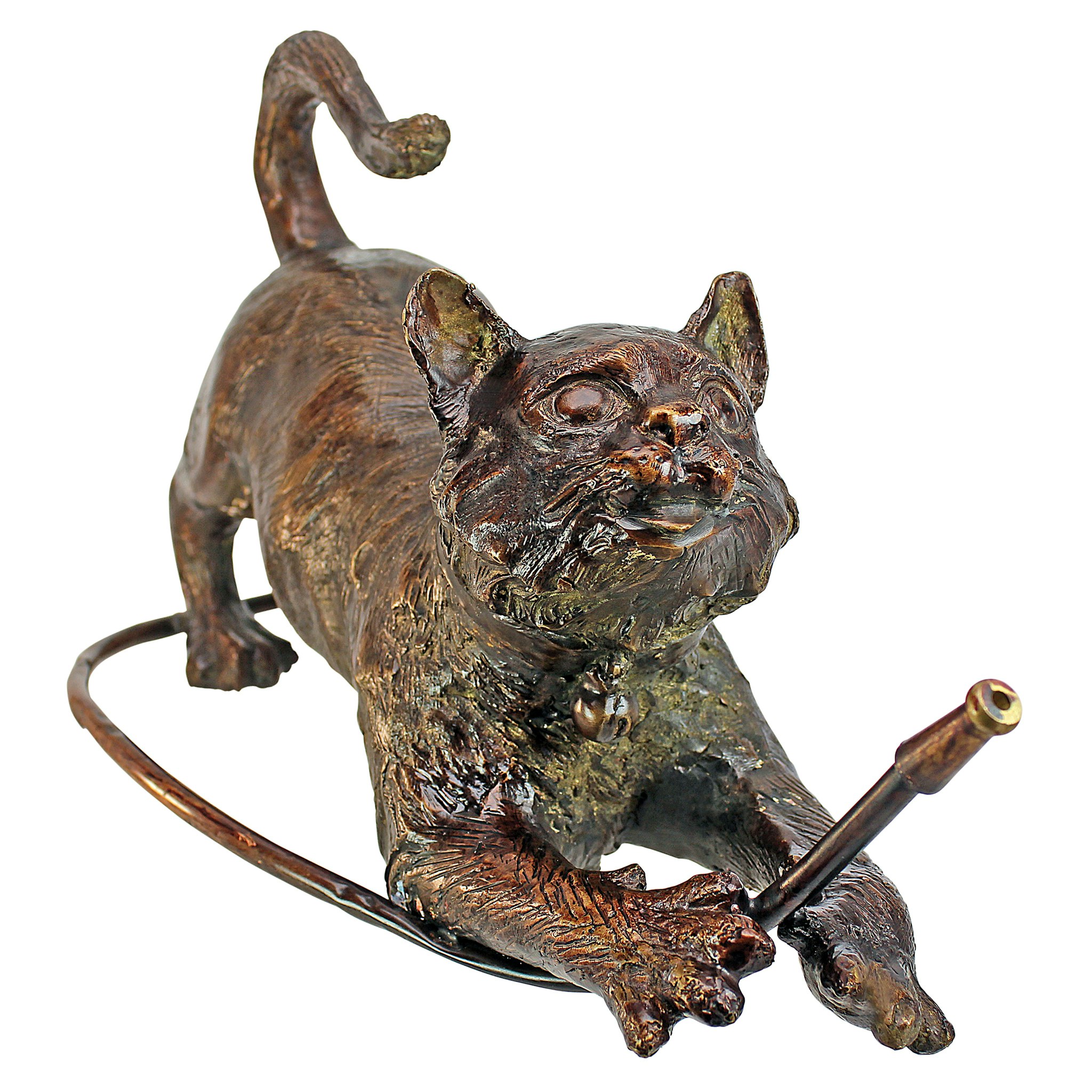 Toscano - Raining Cats Piped Garden Statue