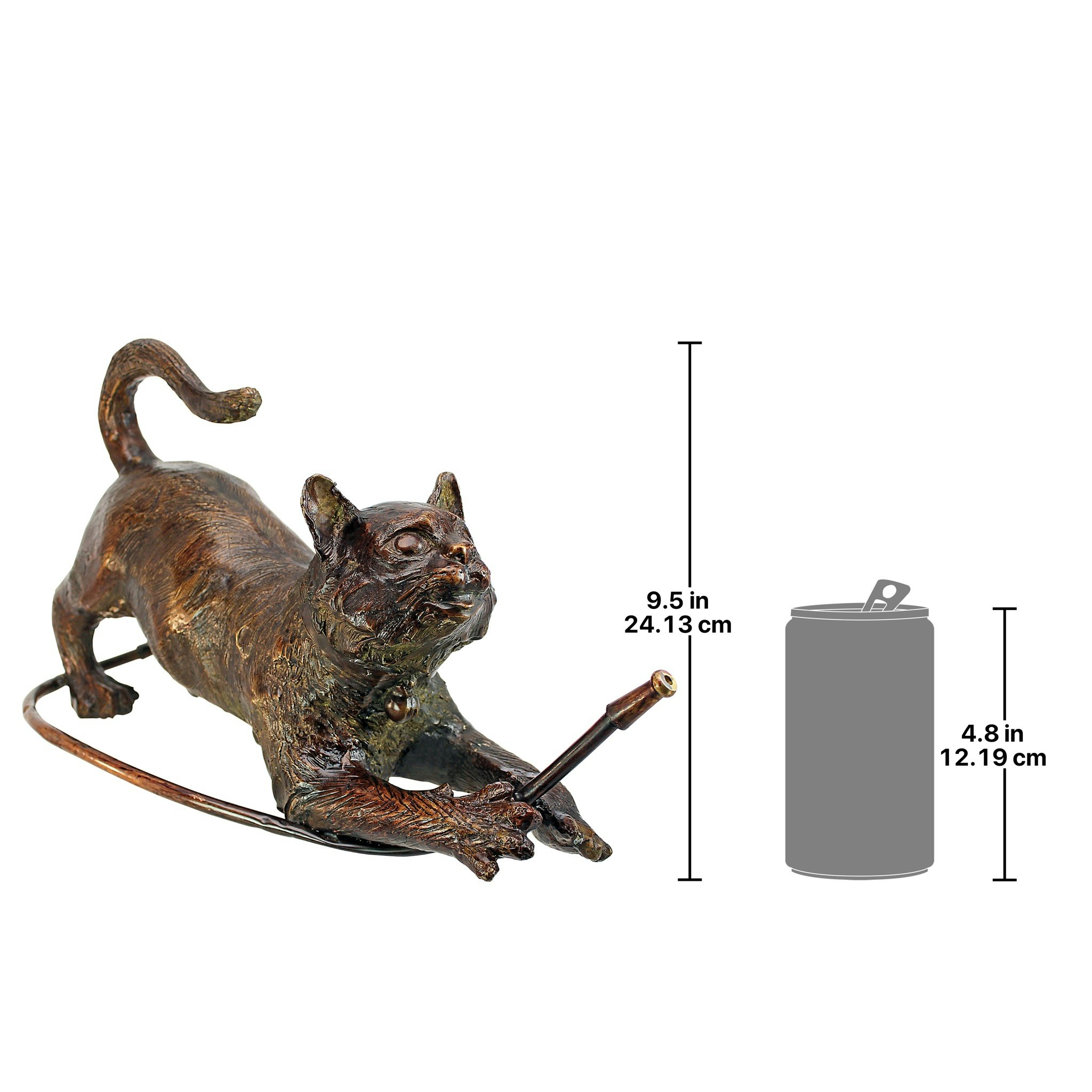 Toscano - Raining Cats Piped Garden Statue