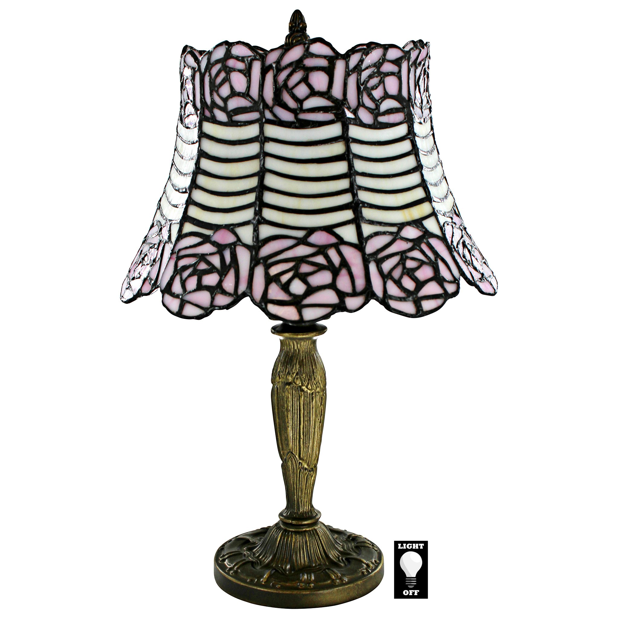 Toscano - Parisian Folies Tiffany-Style Lamp in Stained Glass