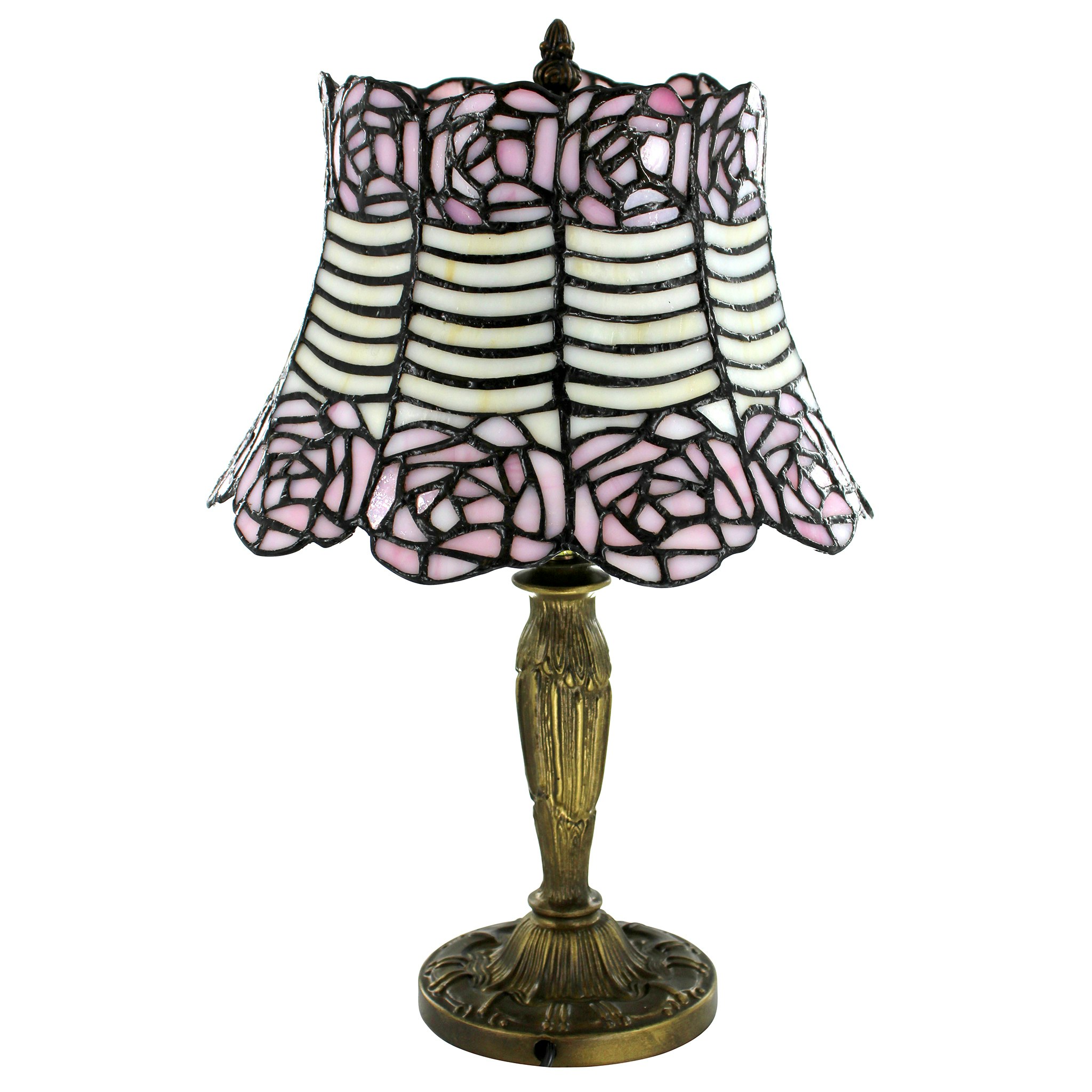 Toscano - Parisian Folies Tiffany-Style Lamp in Stained Glass