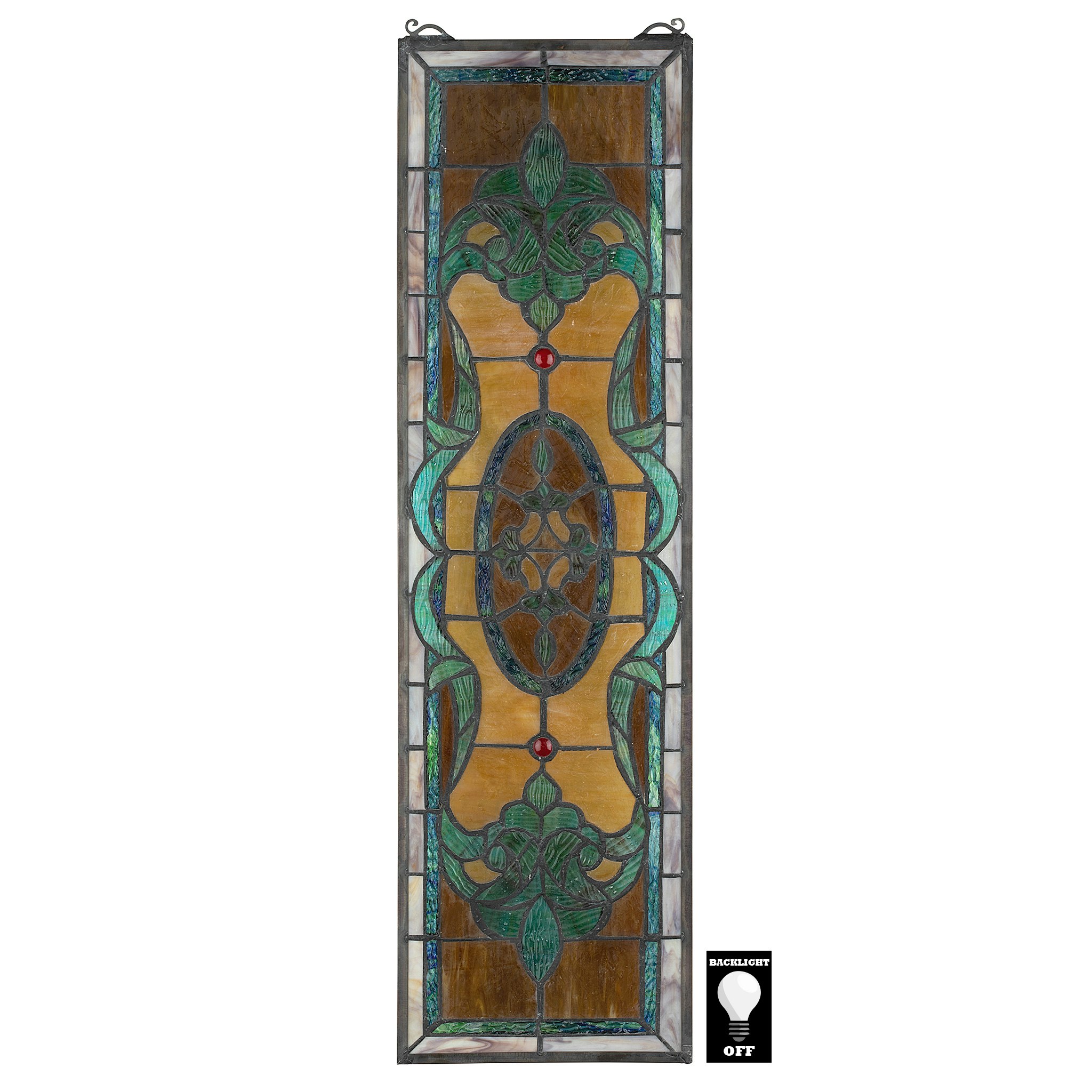 Toscano - Gladstone Tiffany-Style Stained Glass Window