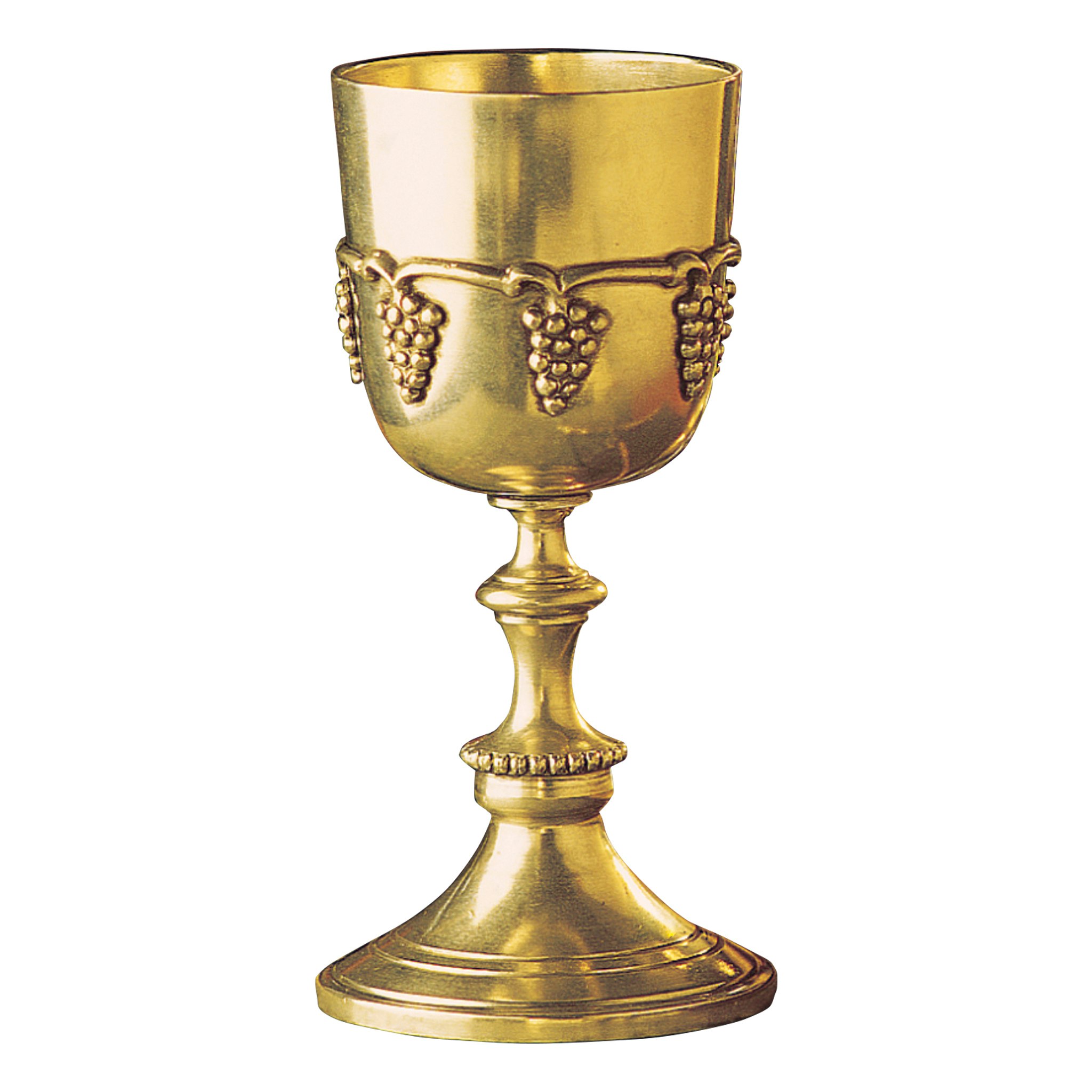 Toscano - Grape Harvest Goblet in Brass