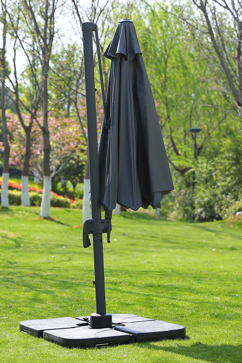 Whiteline - Climax/Aiden Umbrella Base in Black