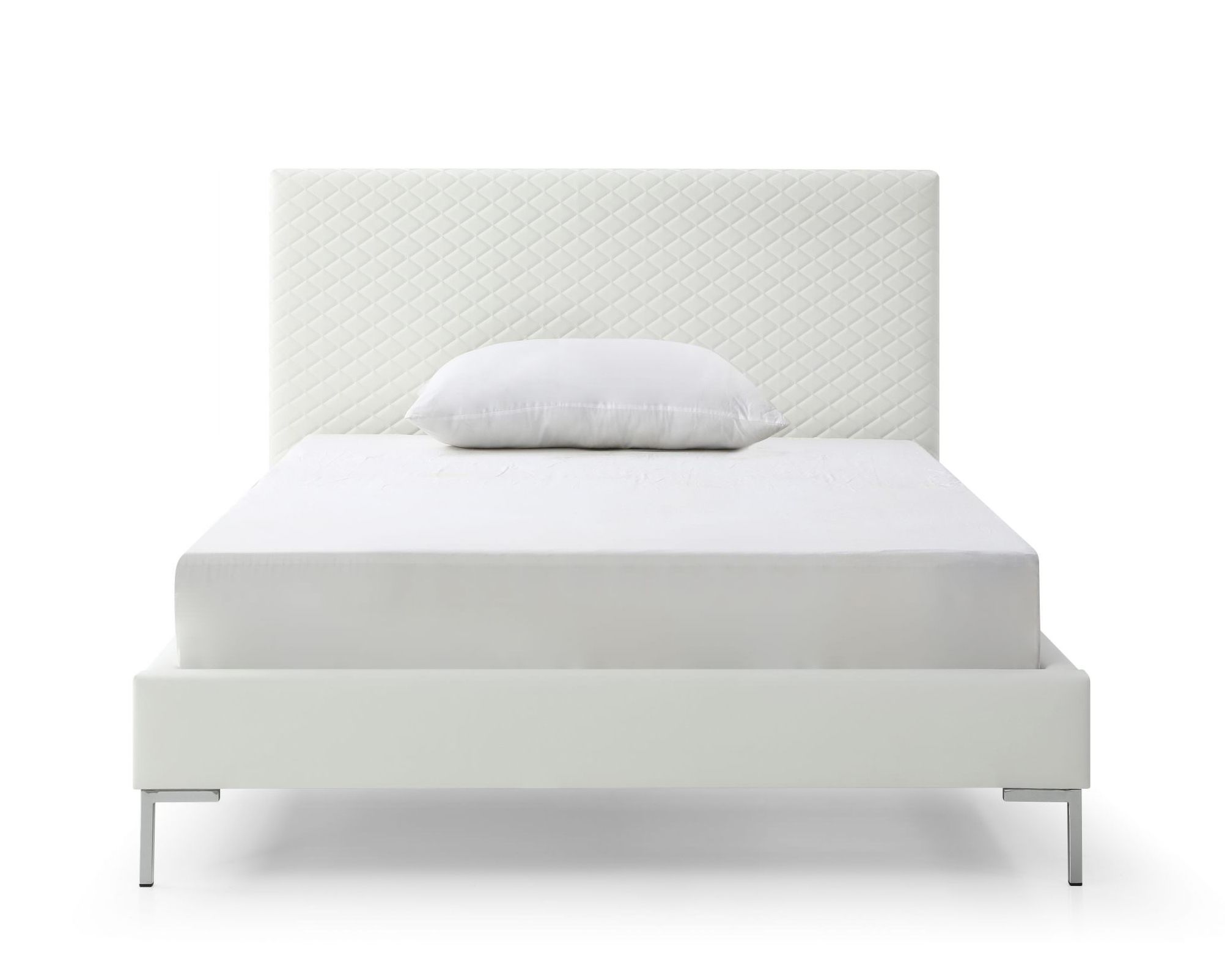 Whiteline Liz Full Size Bed - White