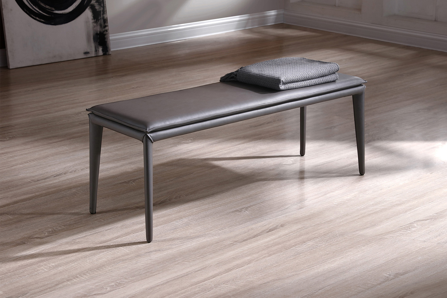 Whiteline - Jared Bench in Dark Gray