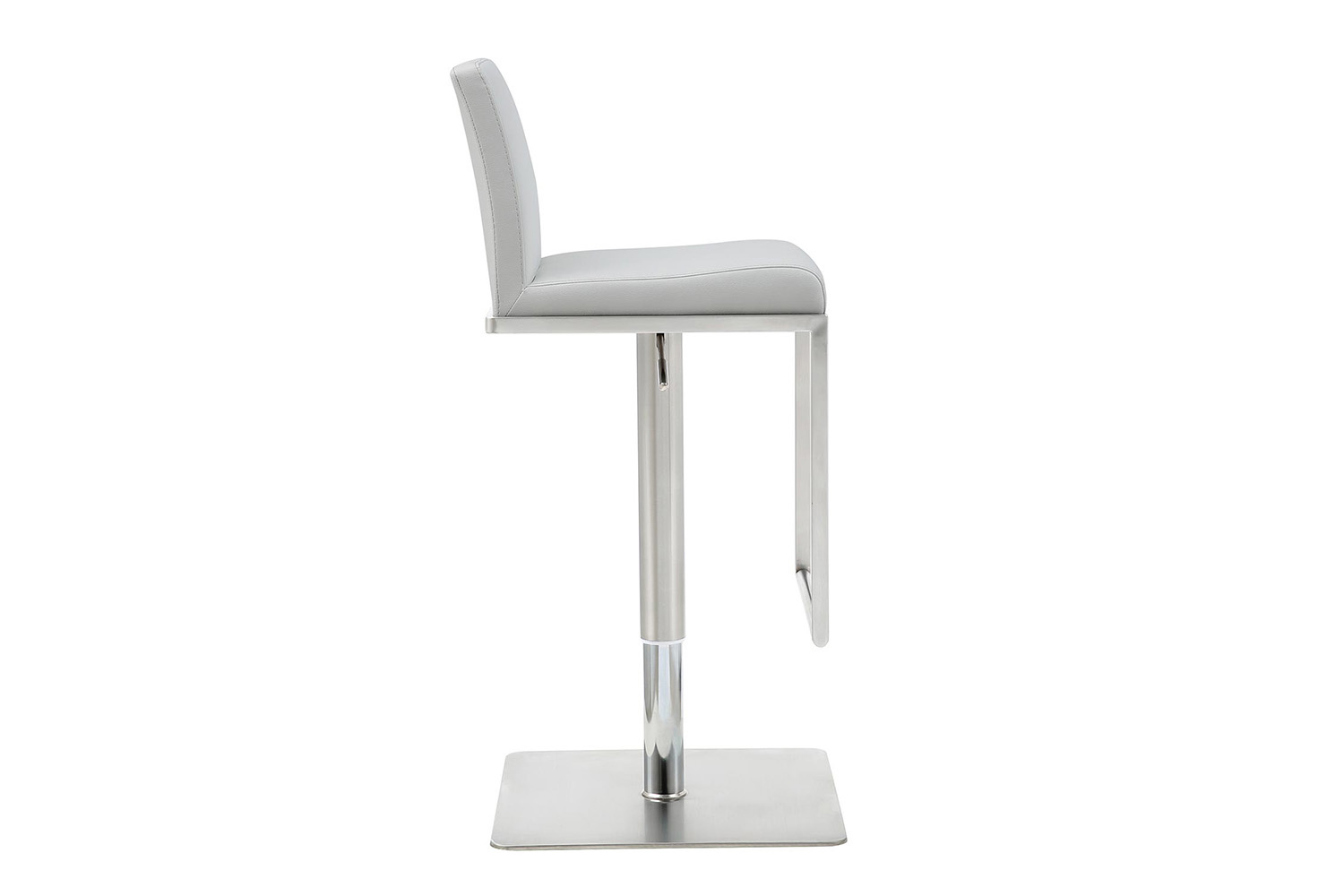 Whiteline Clay Barstool - White