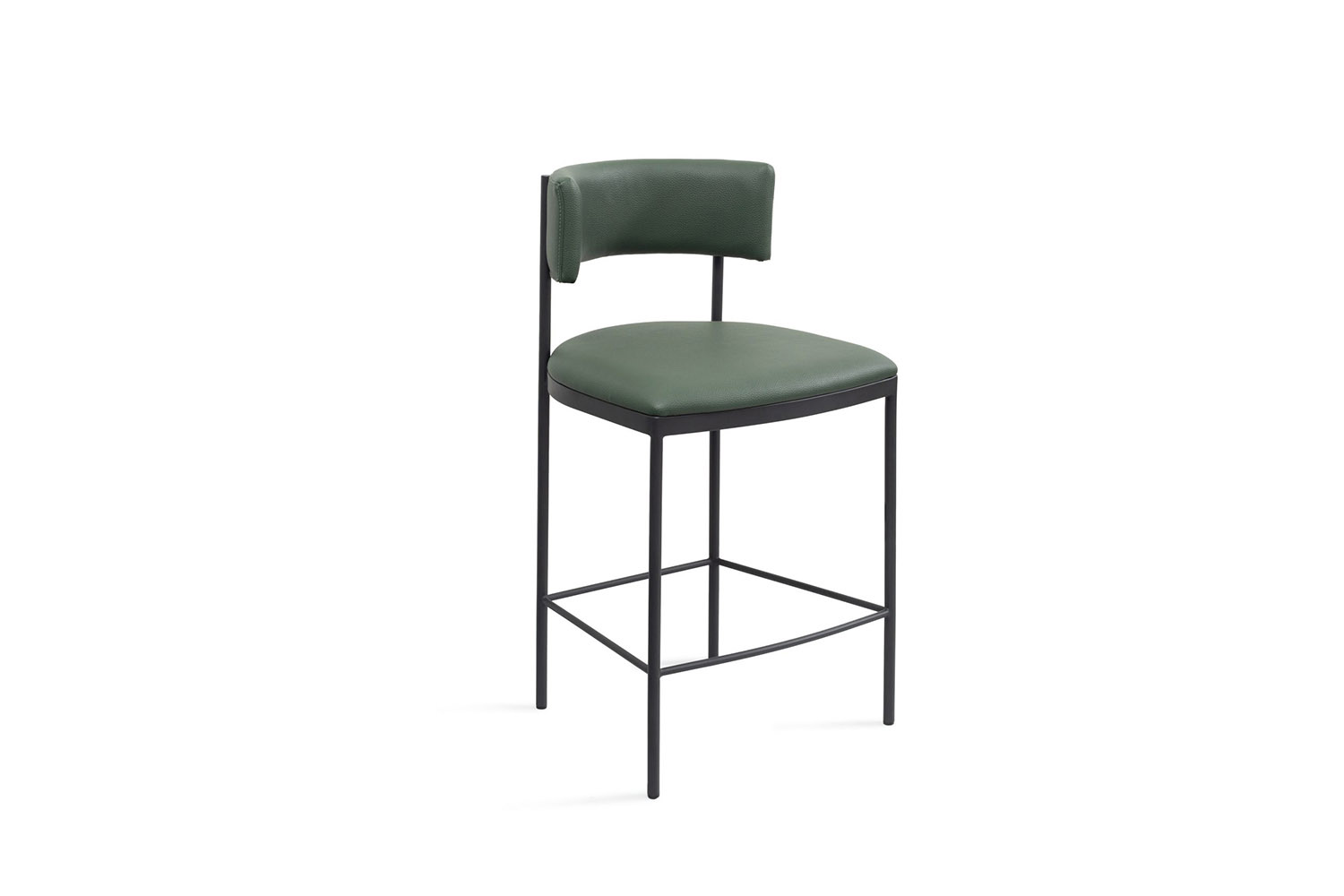 Whiteline - Envie Counter Stool in Green