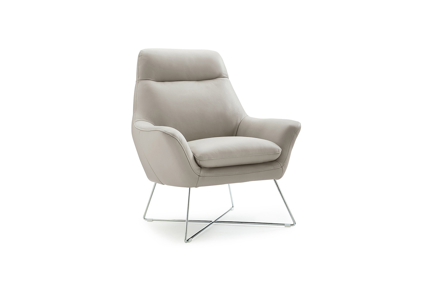 Whiteline Daiana Chair - Light Gray