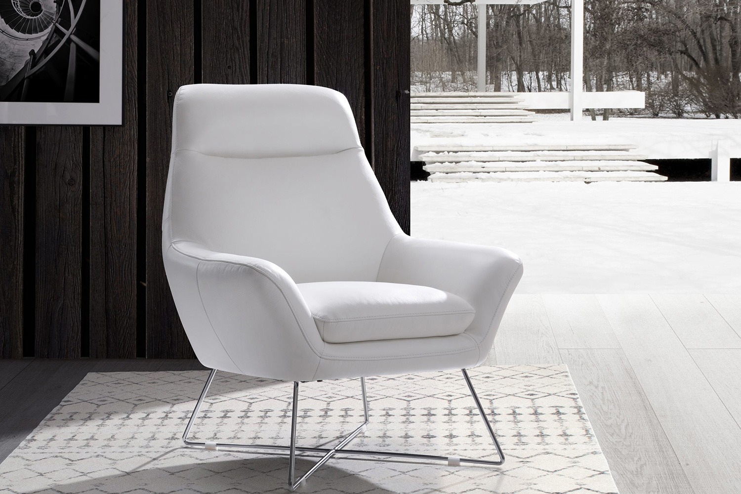 Whiteline Daiana Chair - White