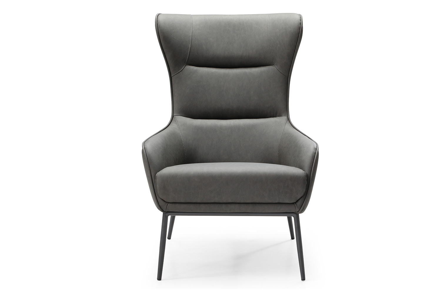 Whiteline Wyatt Leisure Chair - Dark Gray