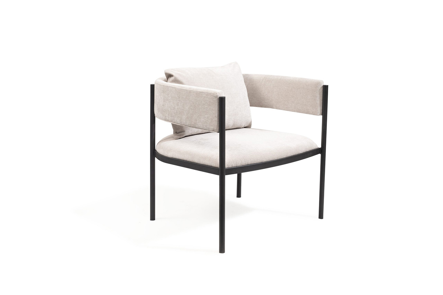 Whiteline™ Envie Accent Chair - Beige