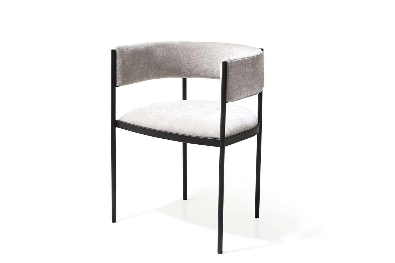 Whiteline - Envie Dining Armchair in Beige