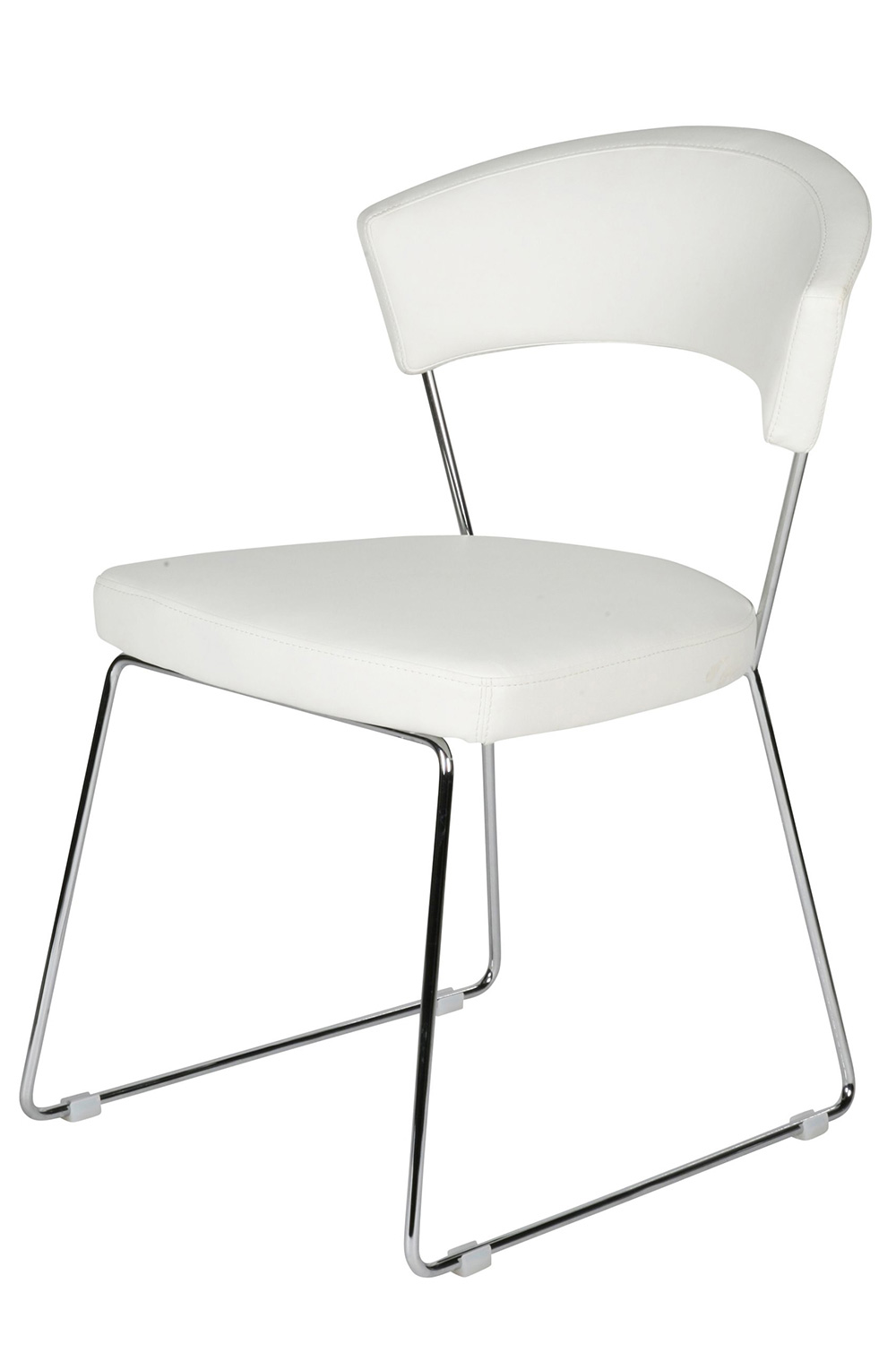 Whiteline - Rosy Dining Chair in White