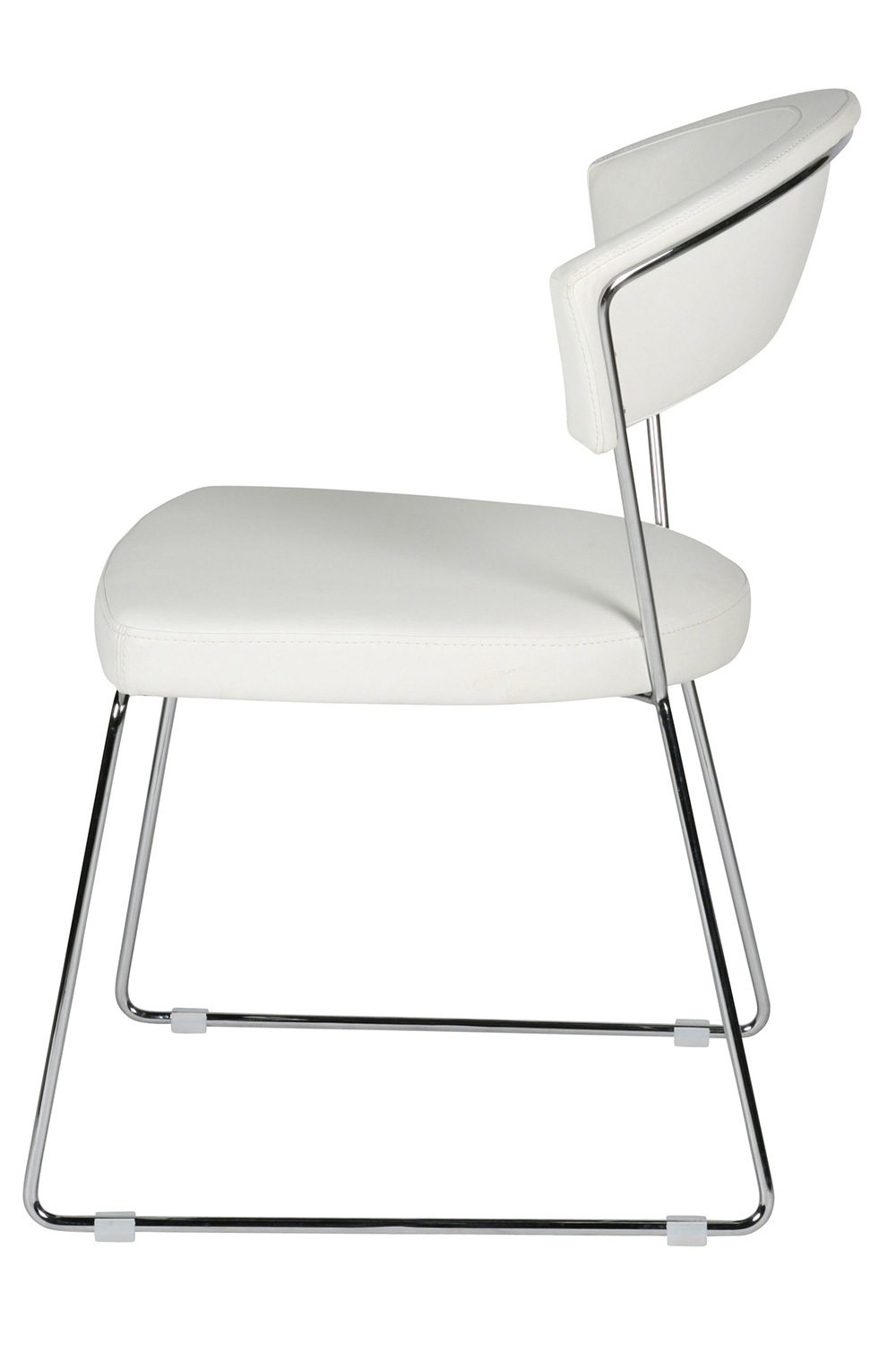 Whiteline - Rosy Dining Chair in White