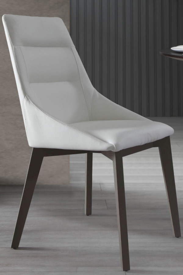 Whiteline Siena Dining Chair - White