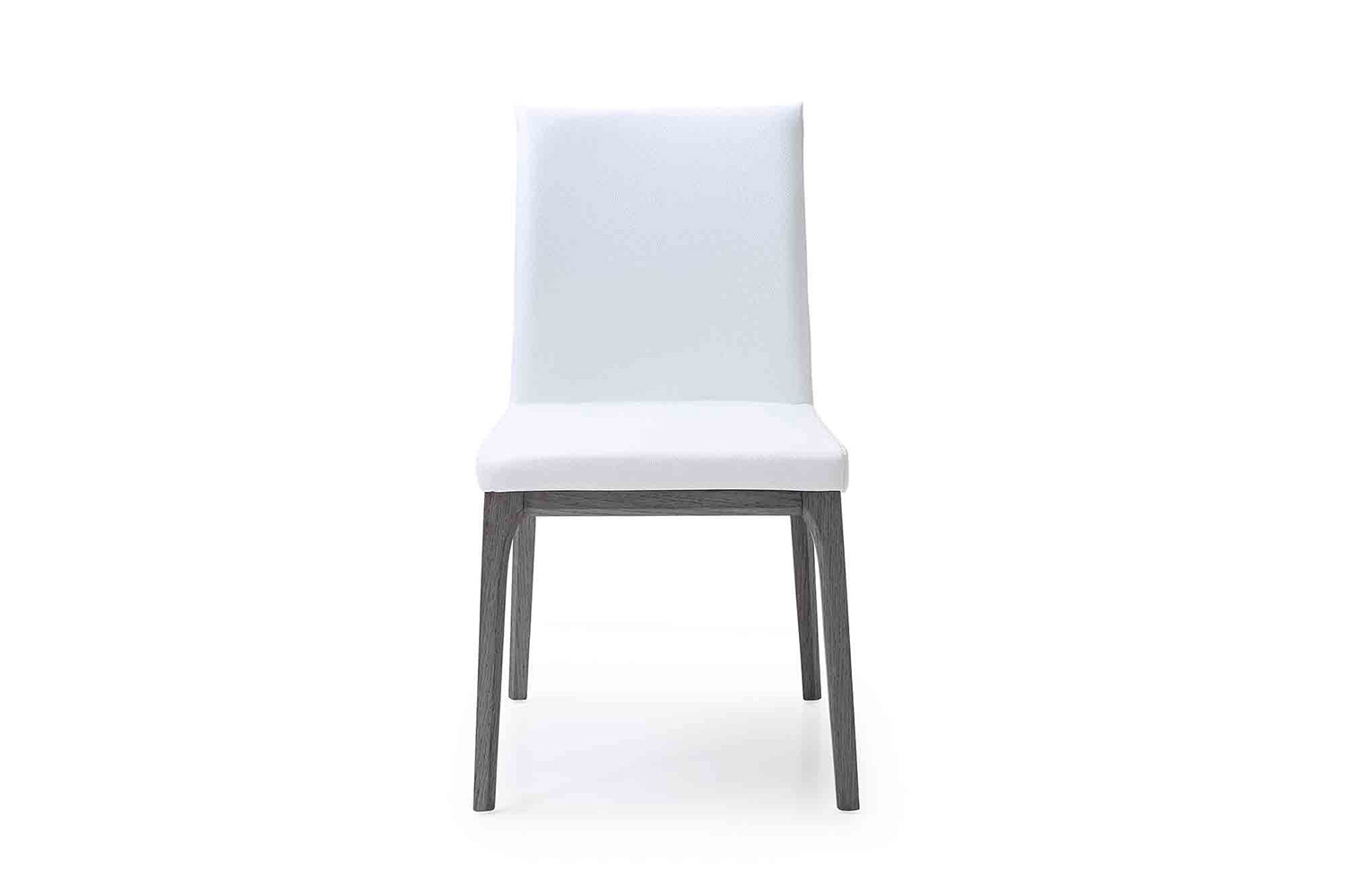 Whiteline Stella Dining Chair - Gray Oak/White