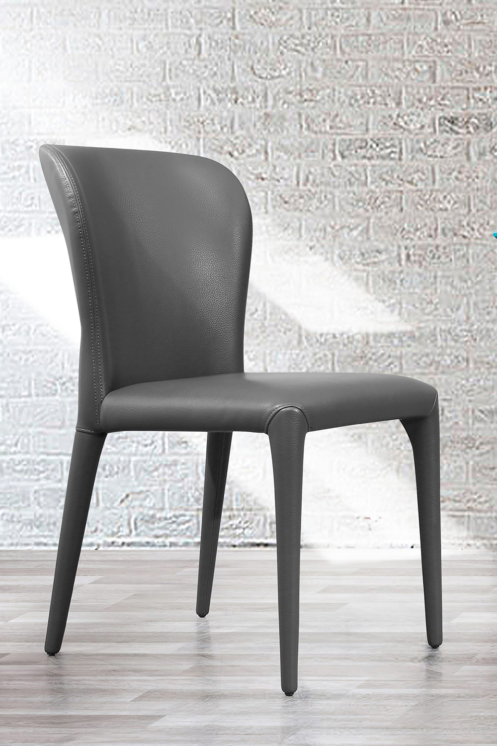 Whiteline Hazel Dining Chair - Gray