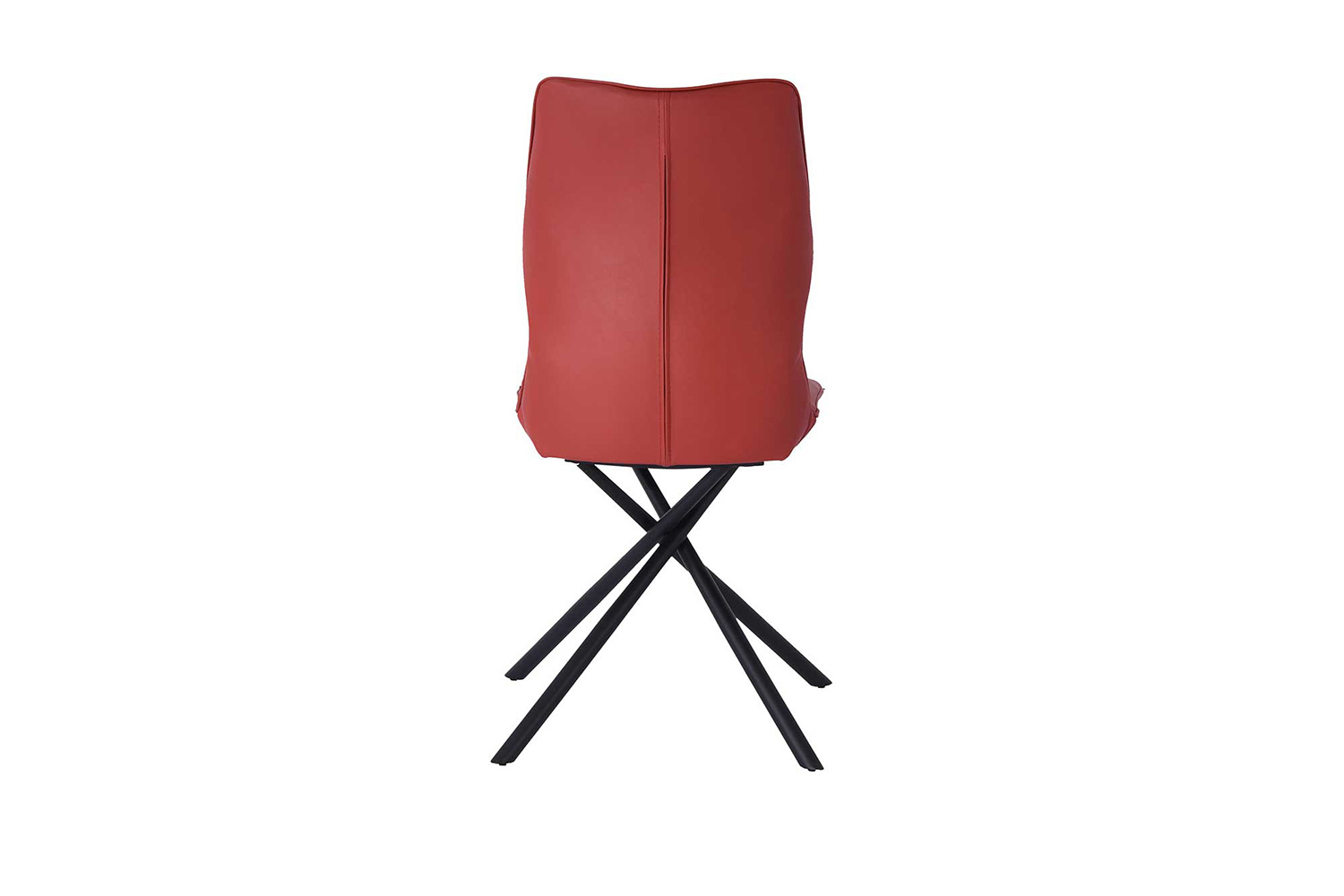 Whiteline Marlon Dining Chair - Burgundy