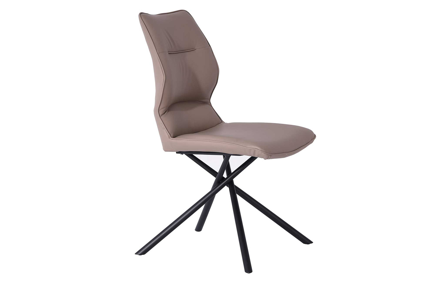 Whiteline Marlon Dining Chair - Taupe