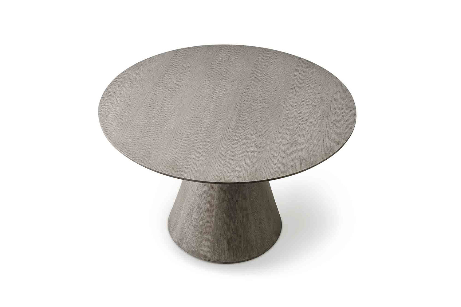 Whiteline Kira Round Dining Table - Gray