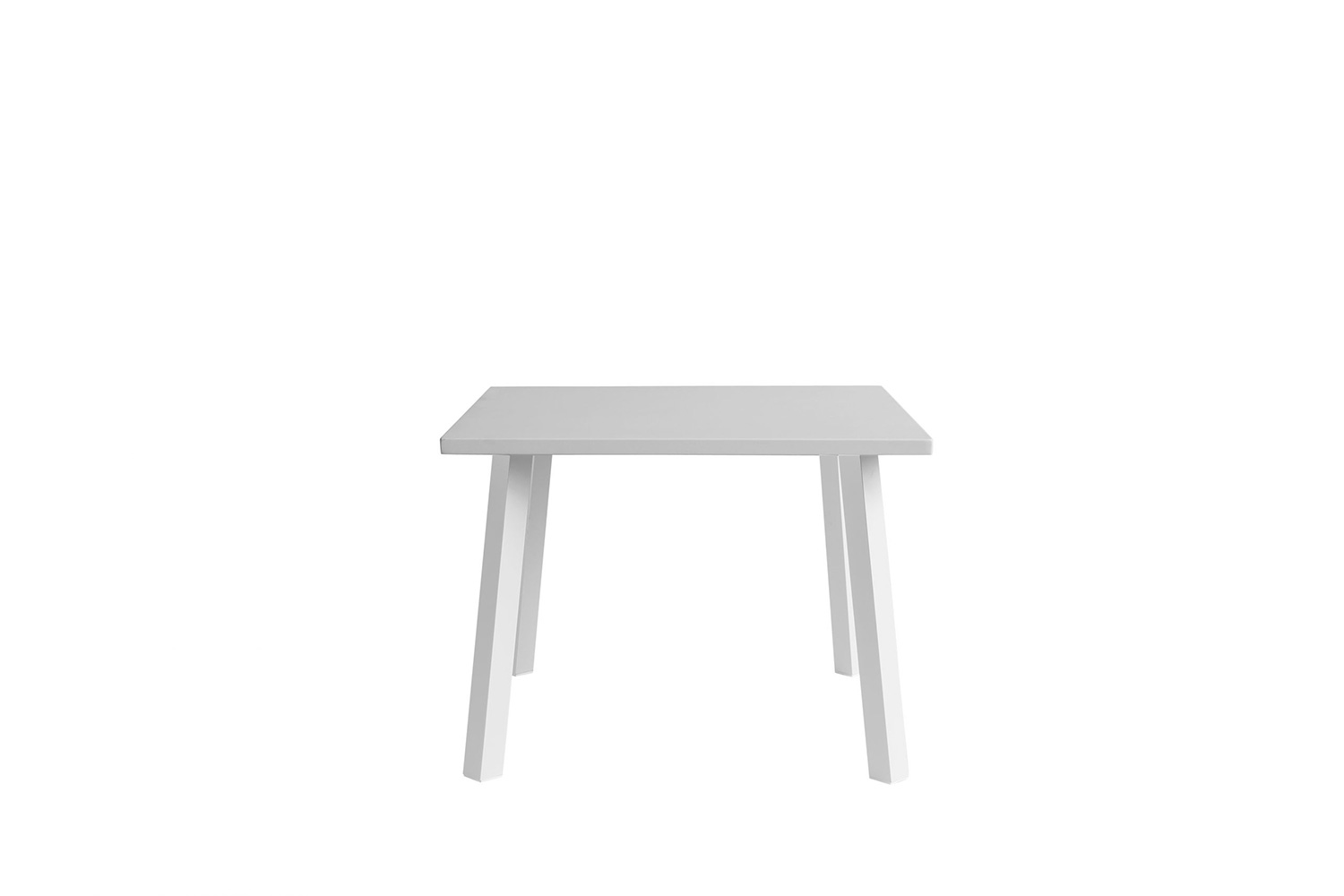 Whiteline - Rio Square Outdoor Dining Table in White